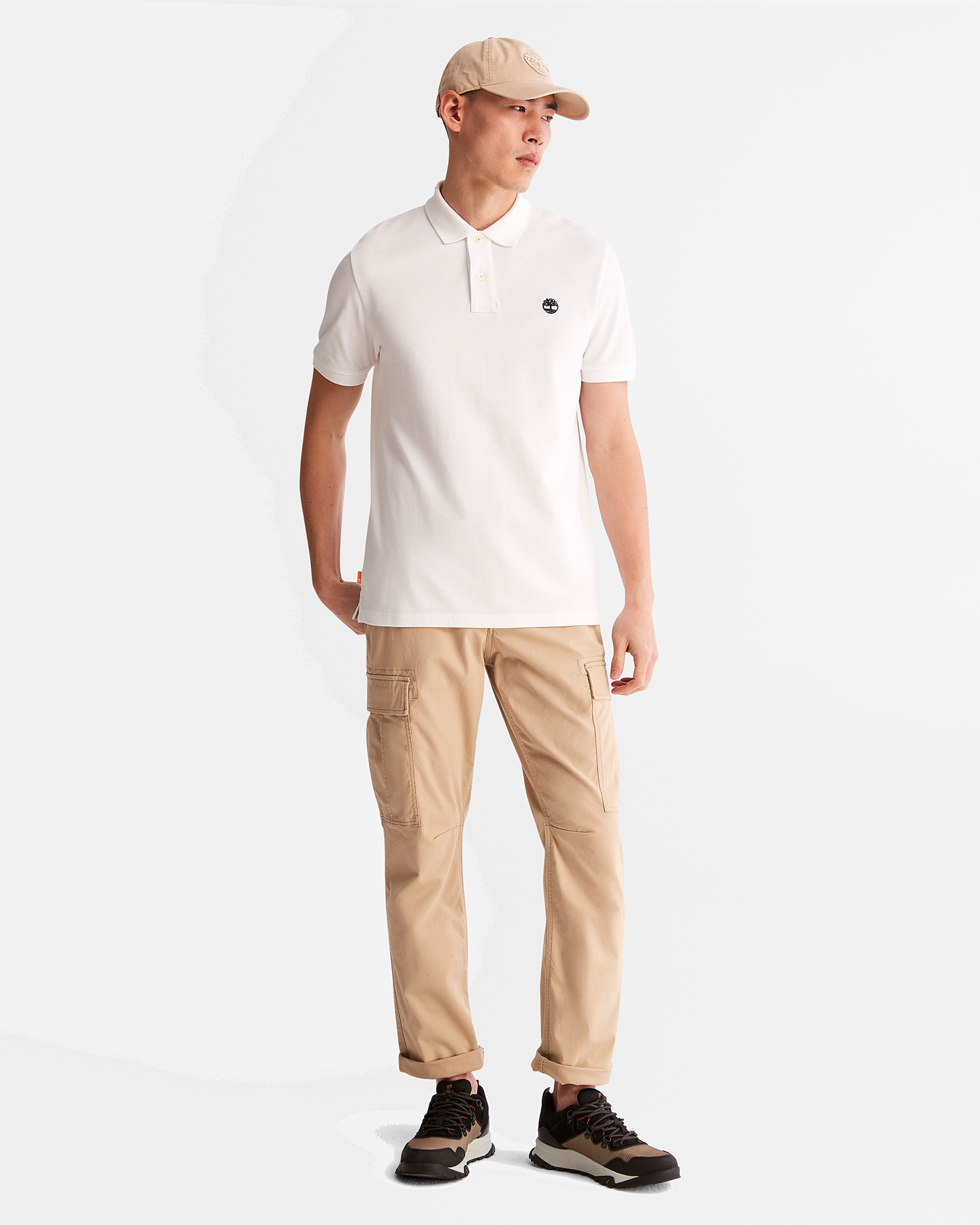 Polo TIMBERLAND MILLERS RIVER M - Bianco - 4 | Cisalfa Sport