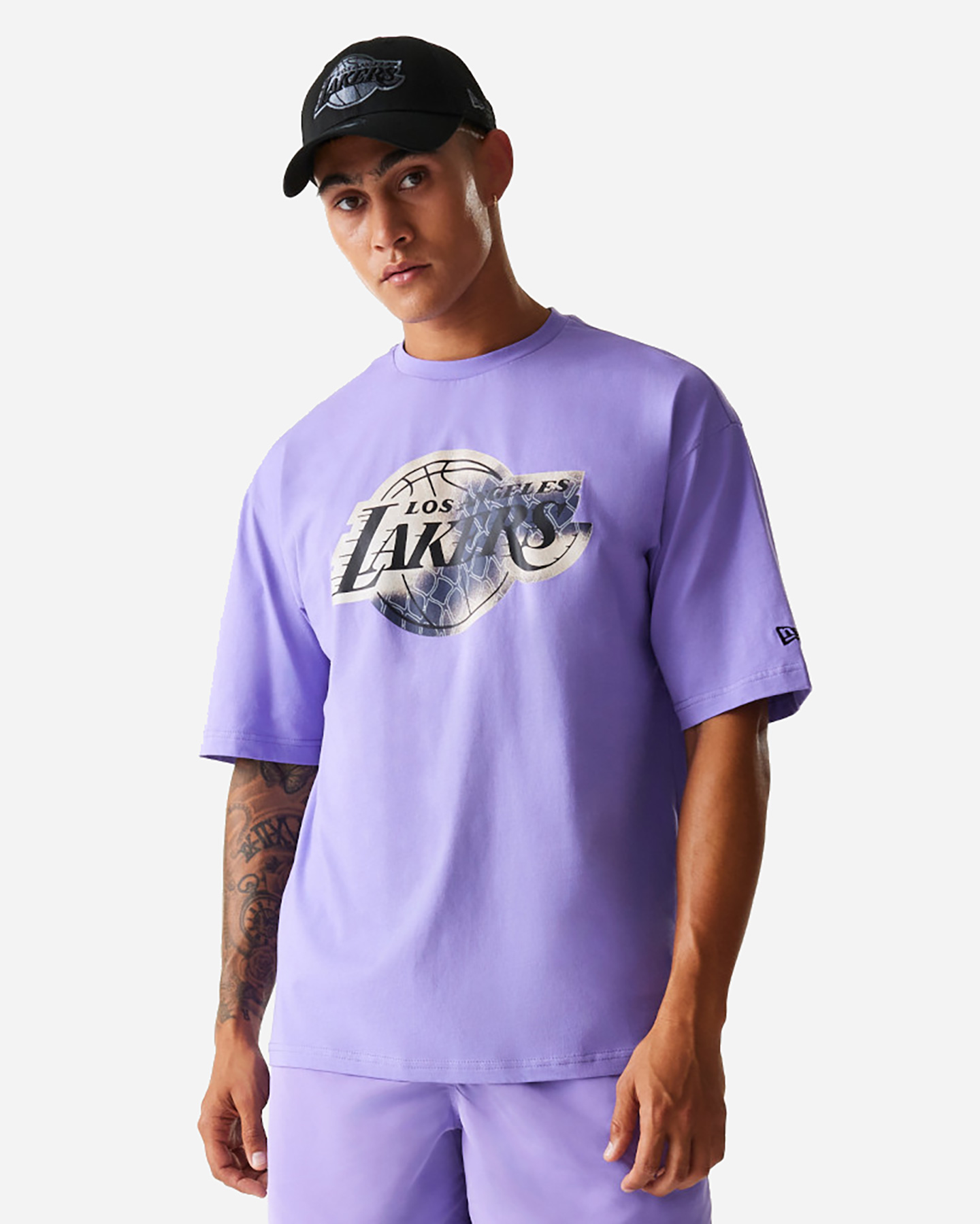 Maglia basket NEW ERA INFILL LAKERS M - Viola - 0 | Cisalfa Sport
