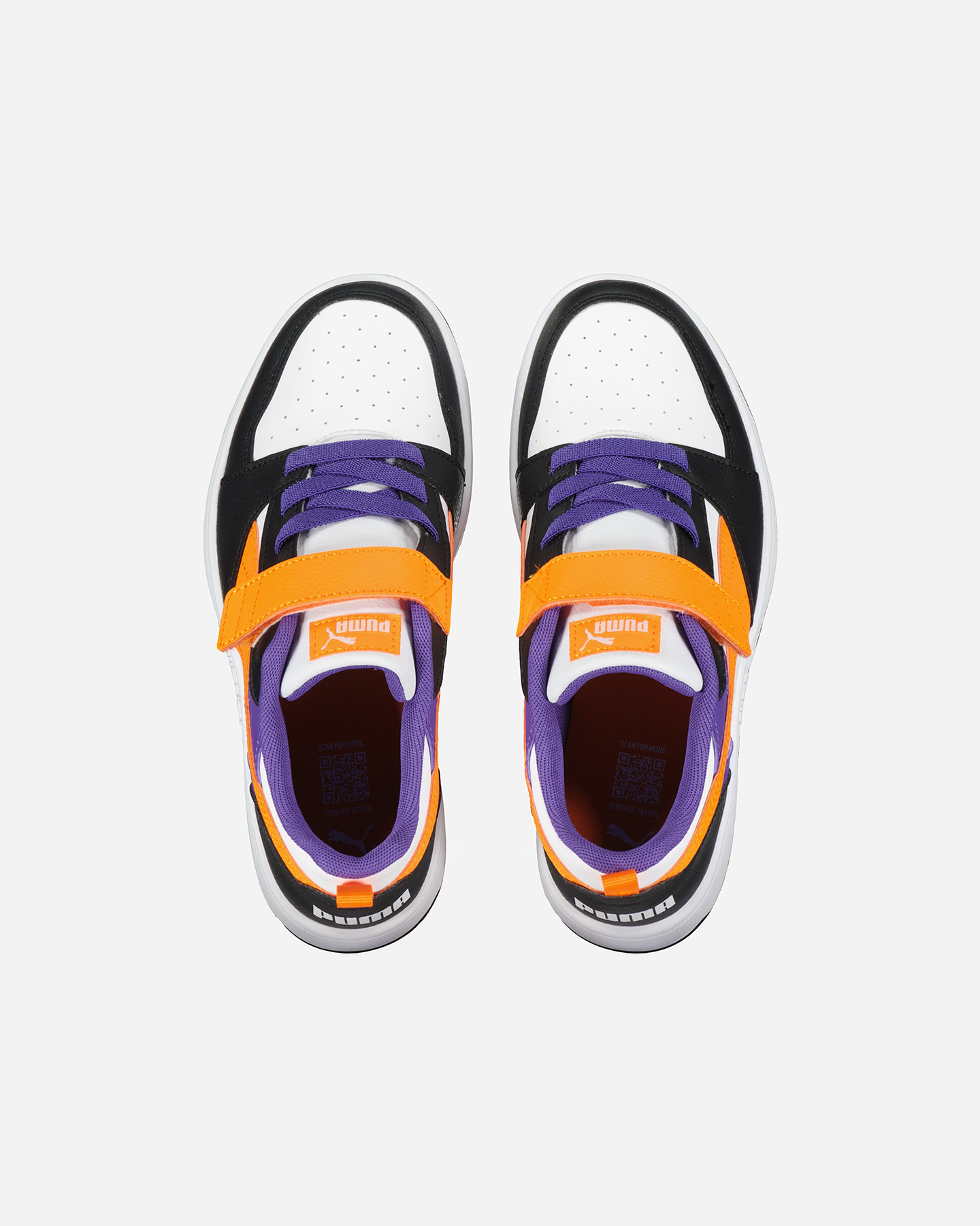 Scarpe sneakers PUMA REBOUND V6 LO PS JR - Bianco - 4 | Cisalfa Sport