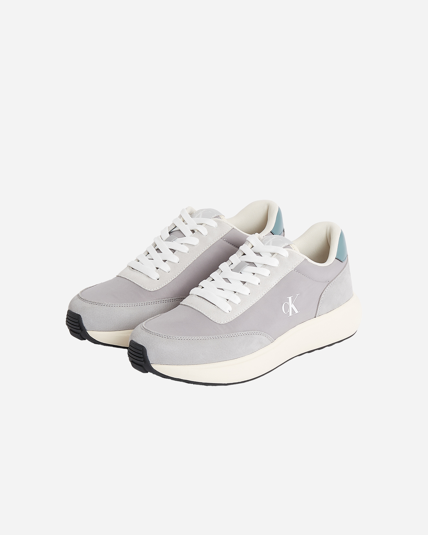 Scarpe sneakers CALVIN KLEIN JEANS ATHLEISURE RUNNER LACEUP M - Beige - 1 | Cisalfa Sport