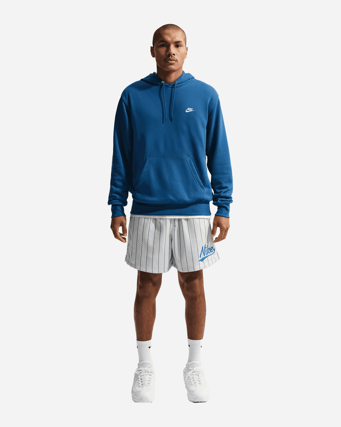 Felpa NIKE CLUB M - Blu - 1 | Cisalfa Sport