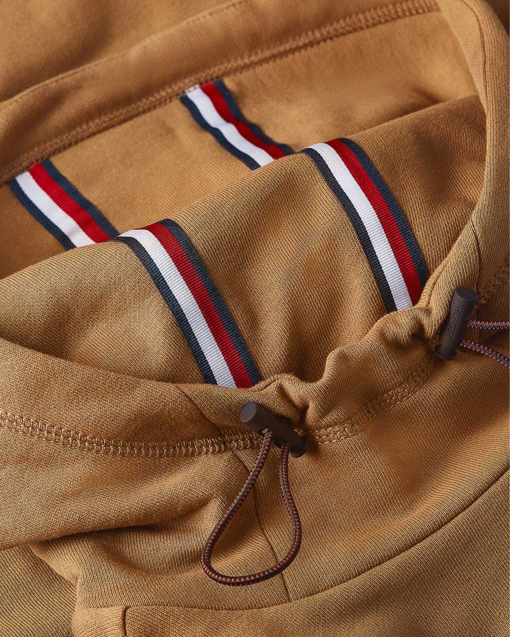 Felpa TOMMY HILFIGER GRAPHIC LOGO KHAKI M - Marrone - 4 | Cisalfa Sport