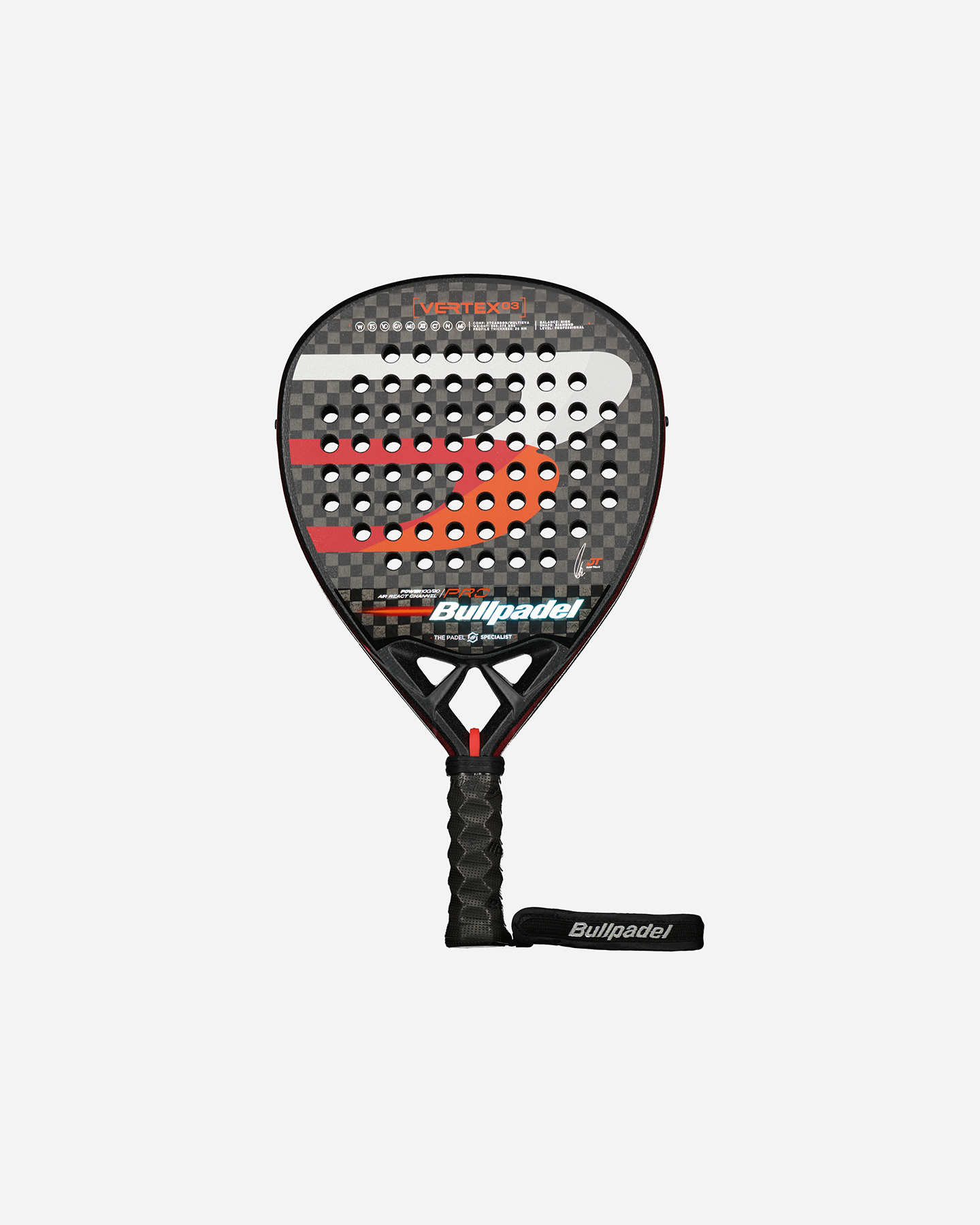 Racchetta padel performance BULLPADEL VERTEX 03 PADEL - Nero - 0 | Cisalfa Sport