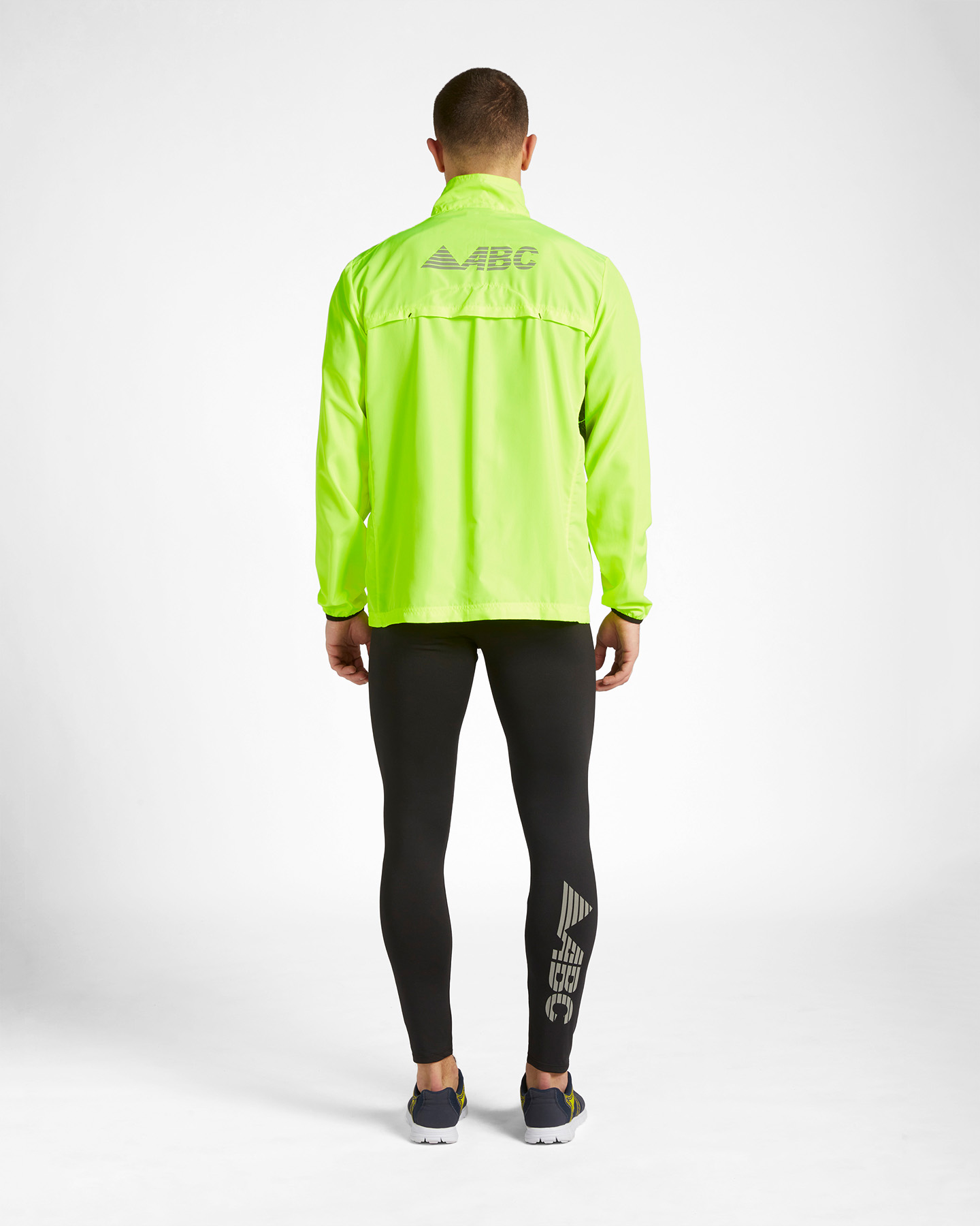 Giacca running ABC RUN MULTCOLORI M - Giallo - 2 | Cisalfa Sport