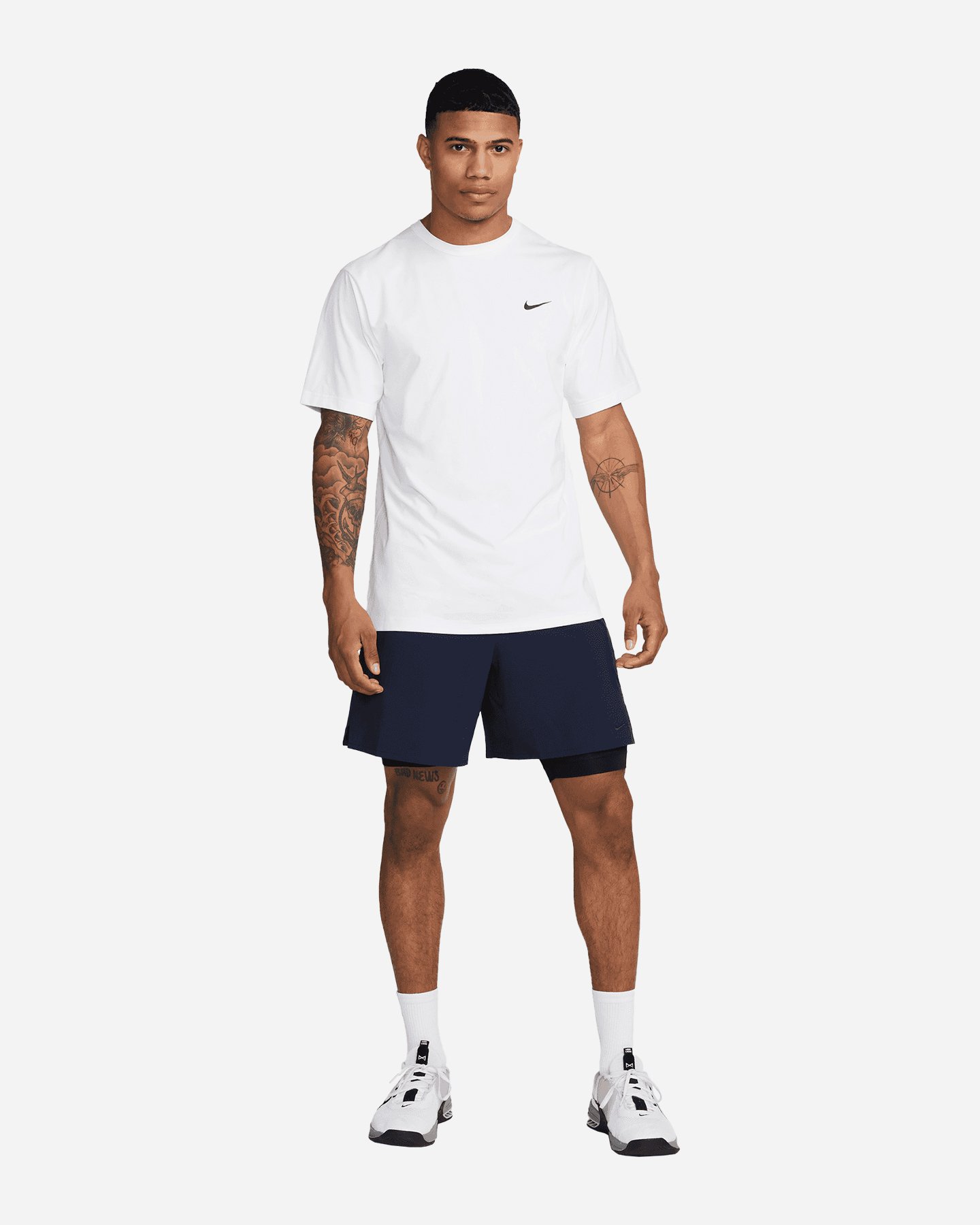 T-shirt training NIKE DRI FIT HYVERSE M - Bianco - 3 | Cisalfa Sport