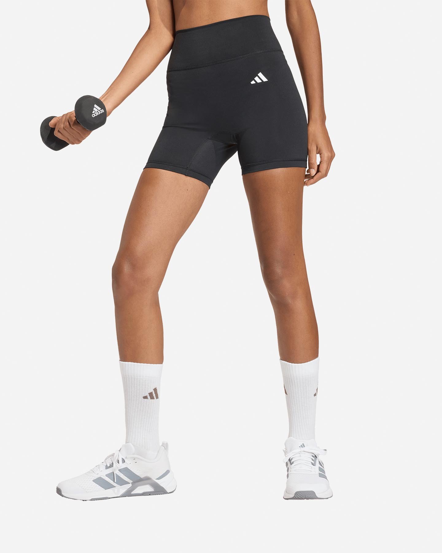 Short training ADIDAS OPTIME ESSENTIALS W - Nero - 1 | Cisalfa Sport
