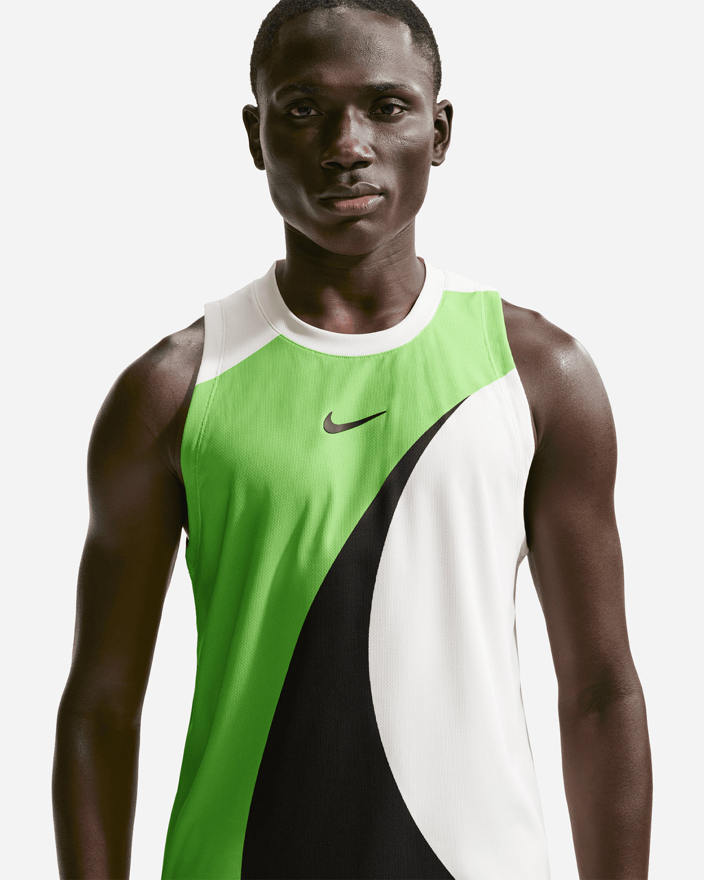 T-shirt tennis NIKE ADVANTAGE CARLOS SAIL M - Bianco - 3 | Cisalfa Sport