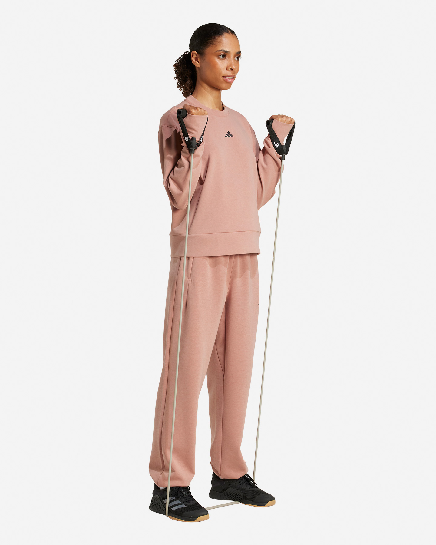 Felpa training ADIDAS D4T W - Marrone - 3 | Cisalfa Sport