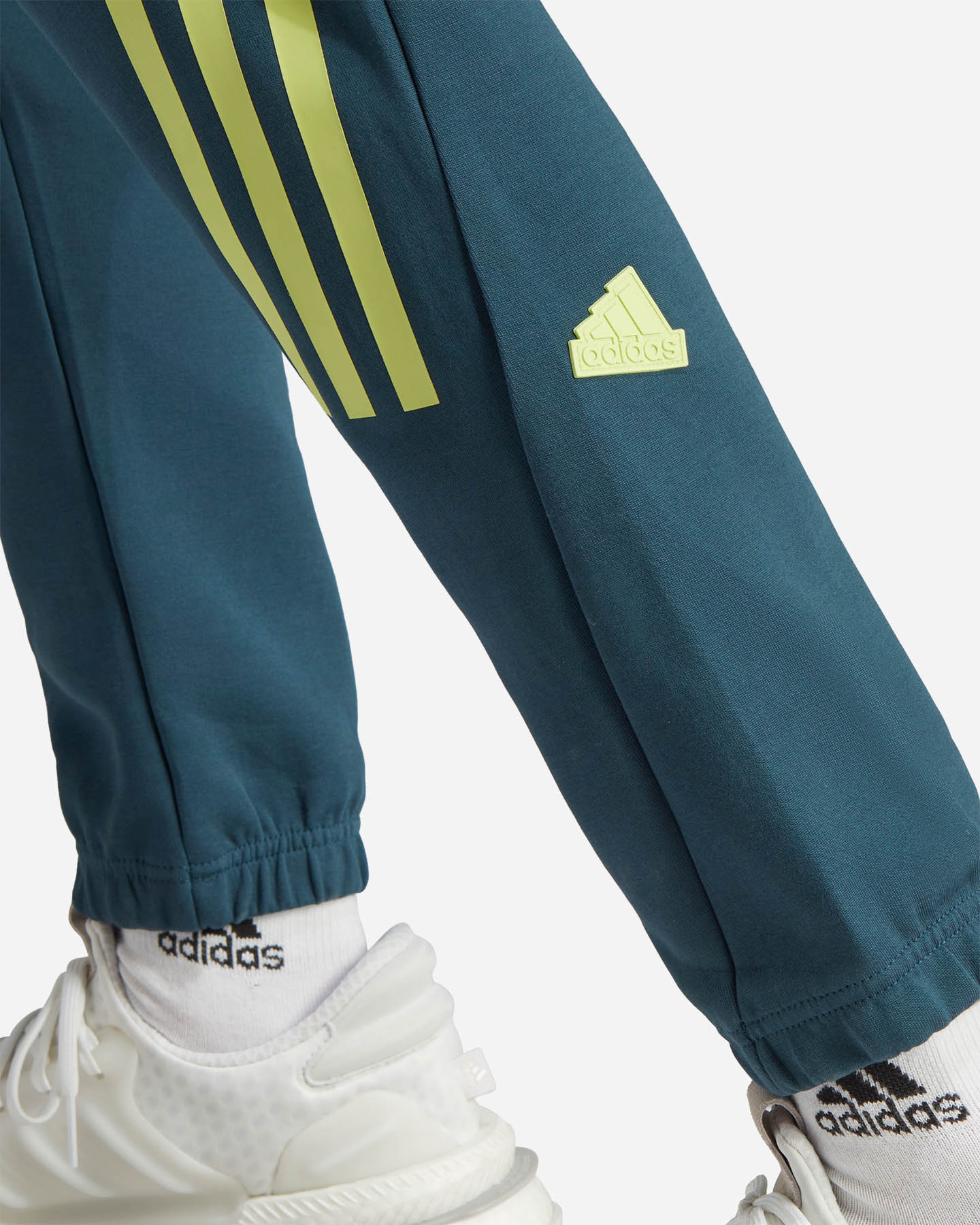 Pantalone ADIDAS 3 STRIPES M - Verde - 4 | Cisalfa Sport