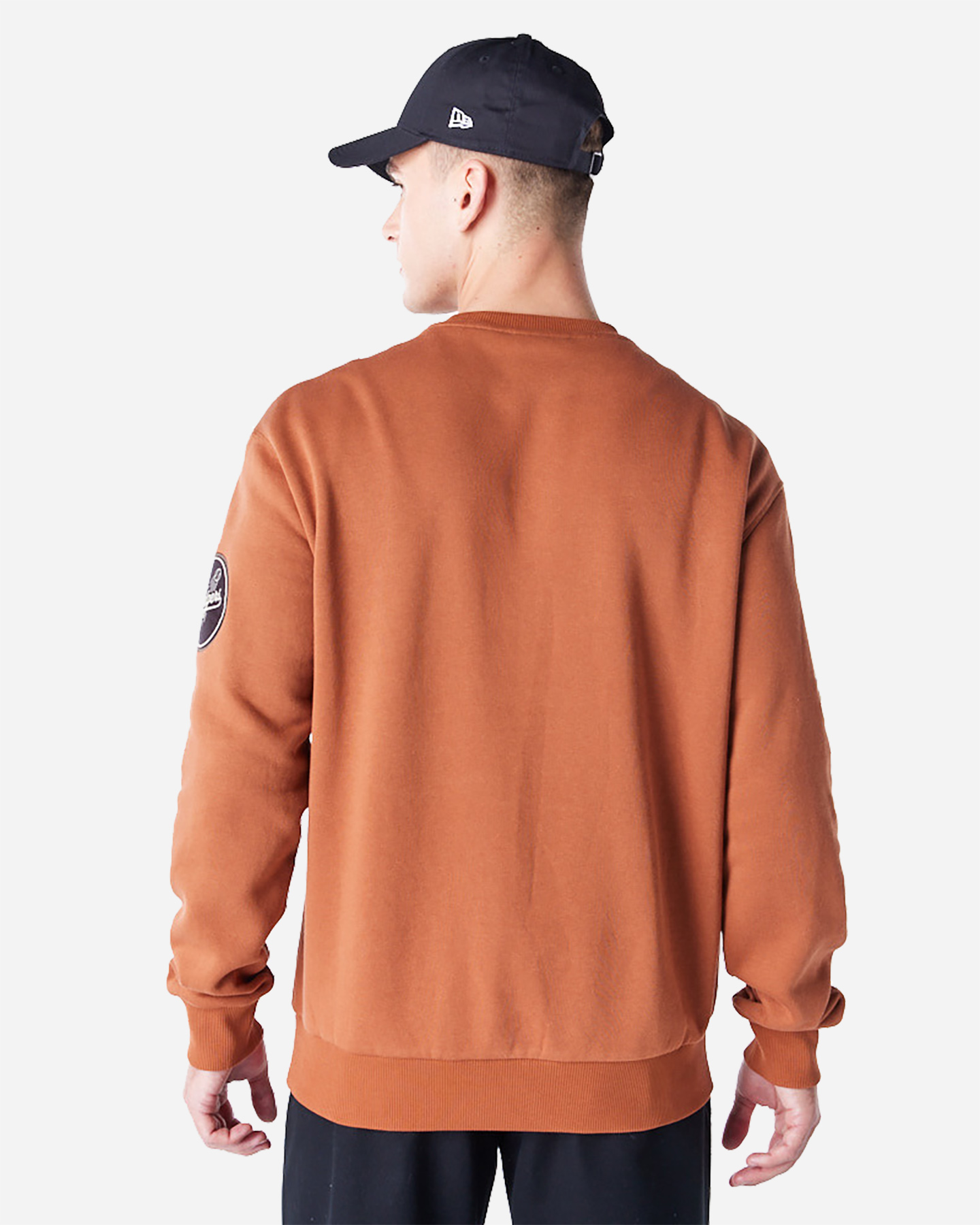 Felpa NEW ERA FLC MLB TARTAN INFILL LA DODG MARRONE M - Marrone - 1 | Cisalfa Sport