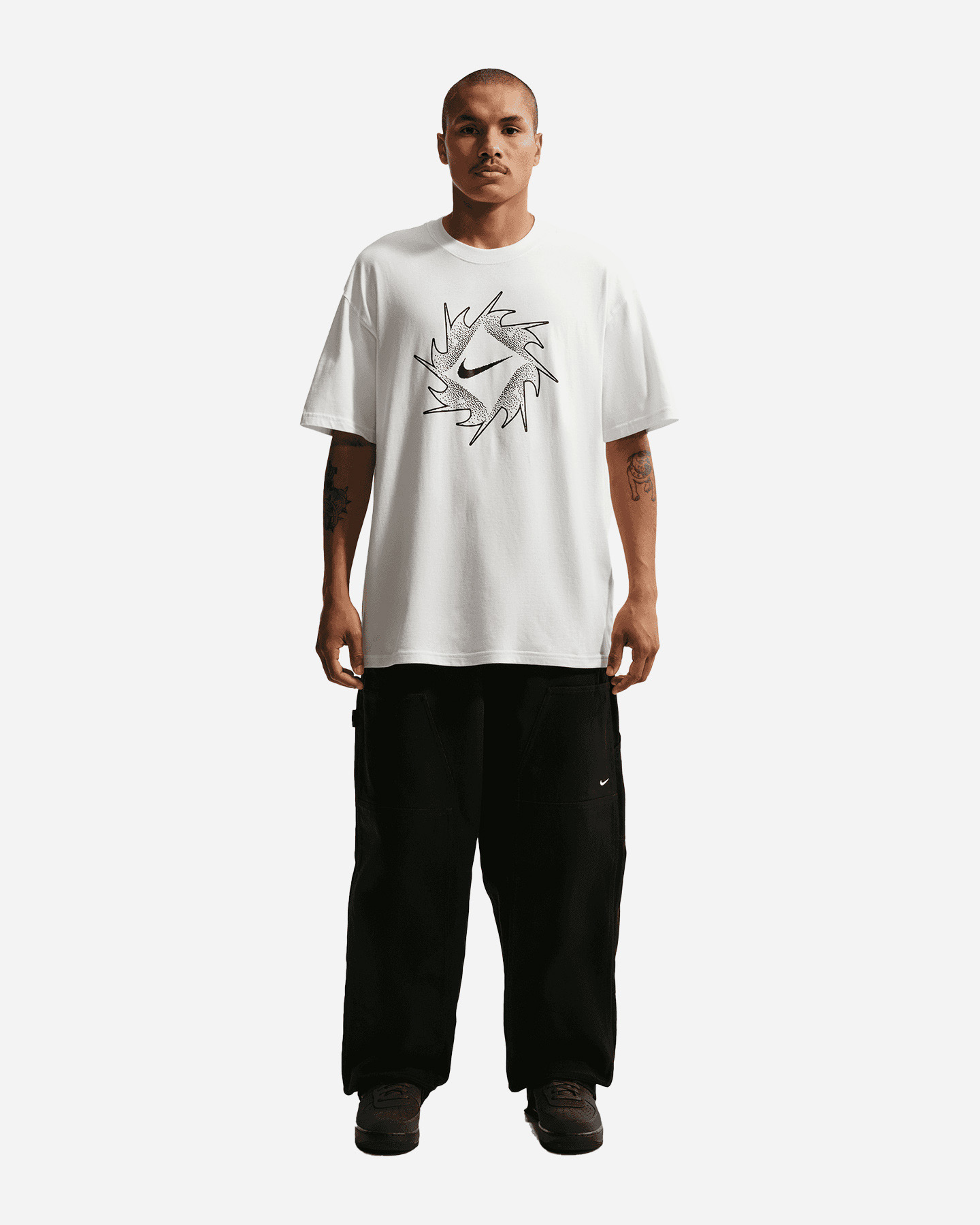T-shirt NIKE CLUB SUN M - Bianco - 1 | Cisalfa Sport