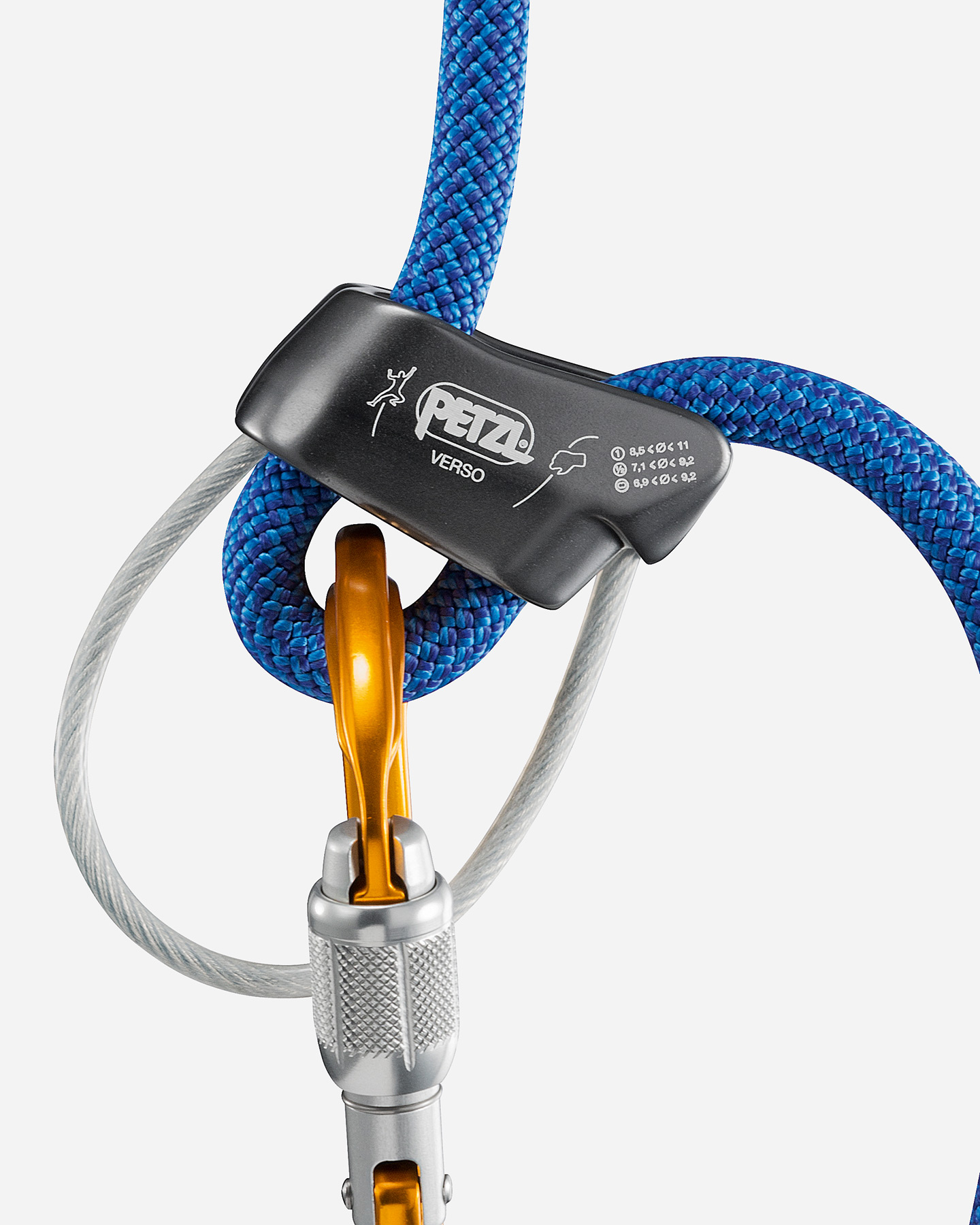 Discensore PETZL VERSO  - Verde - 1 | Cisalfa Sport