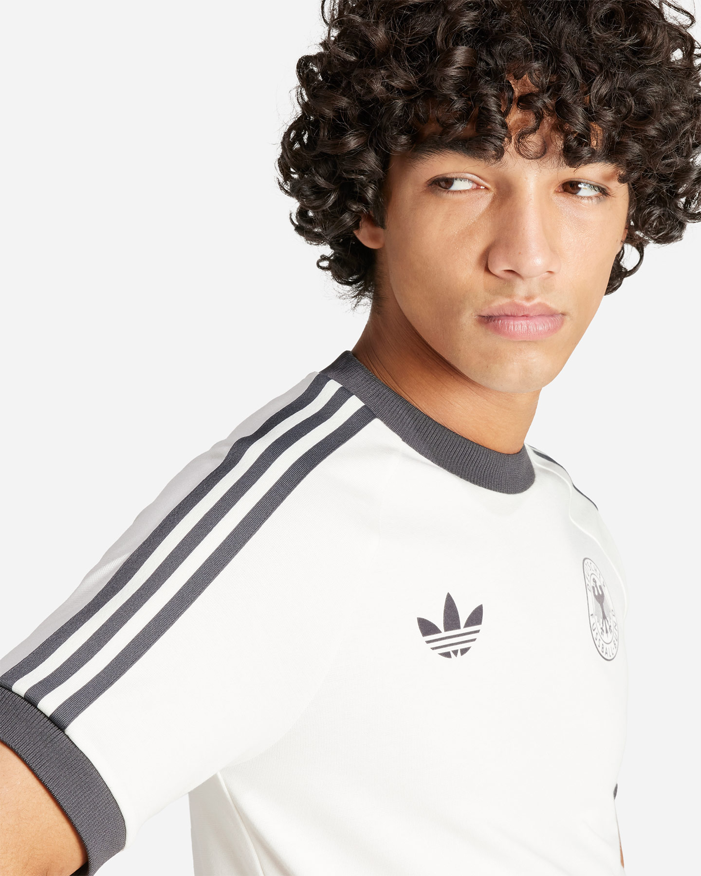 Abbigliamento calcio ufficiale ADIDAS GERMANIA OG ADICOLOR 3 STRIPES M - Bianco - 5 | Cisalfa Sport