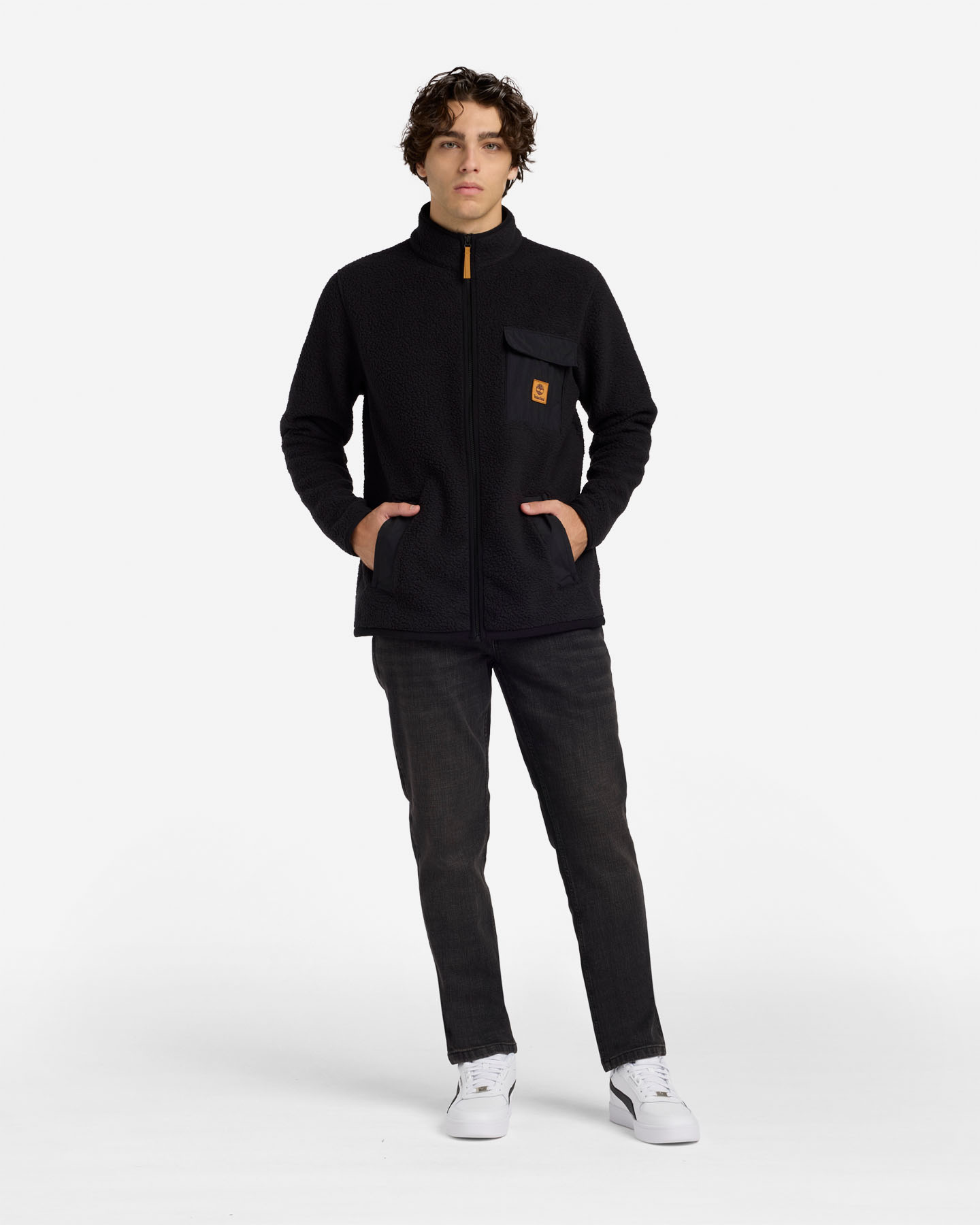 Felpa TIMBERLAND LOGO M - Nero - 4 | Cisalfa Sport