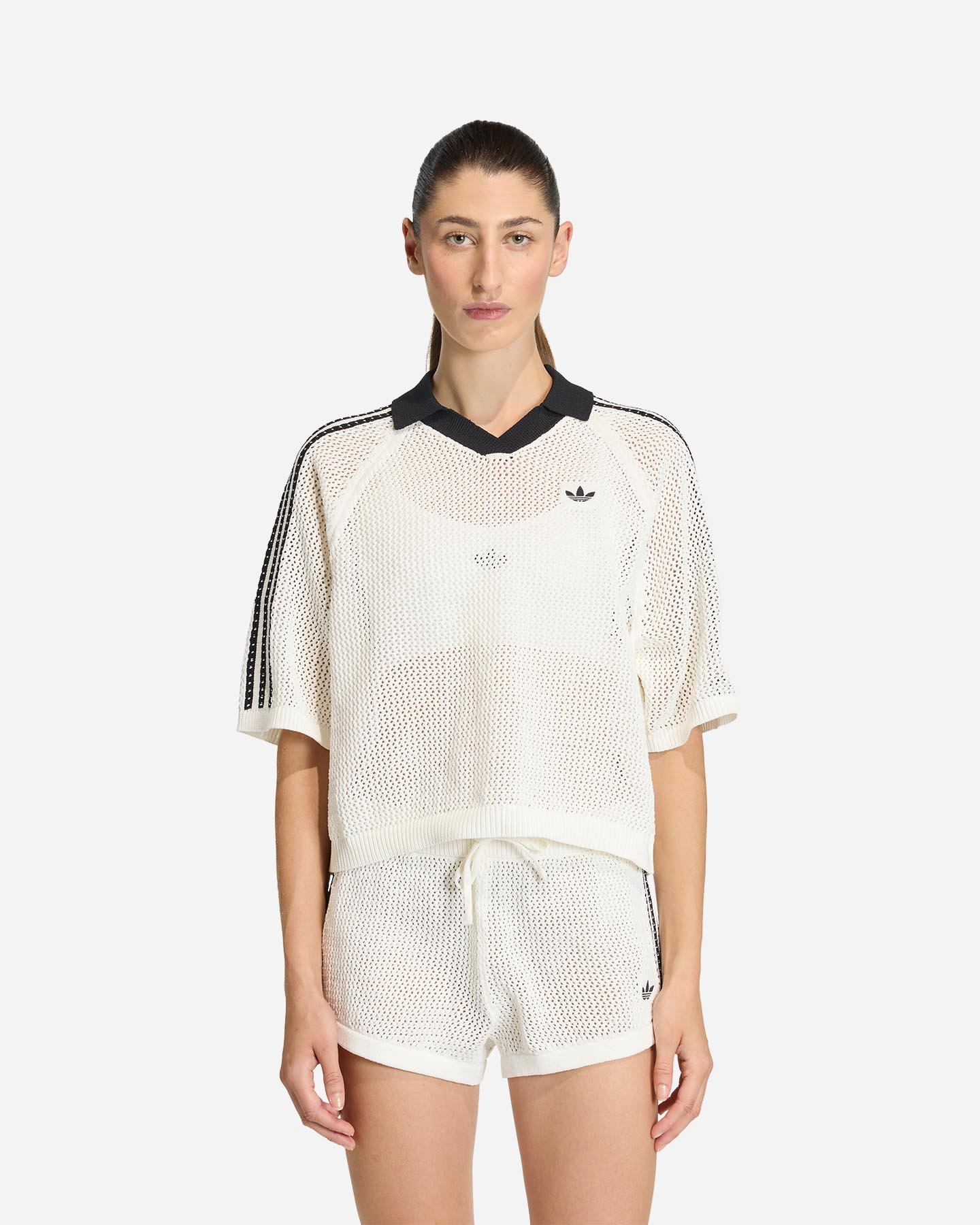 T-shirt ADIDAS CROCHET W - Bianco - 1 | Cisalfa Sport