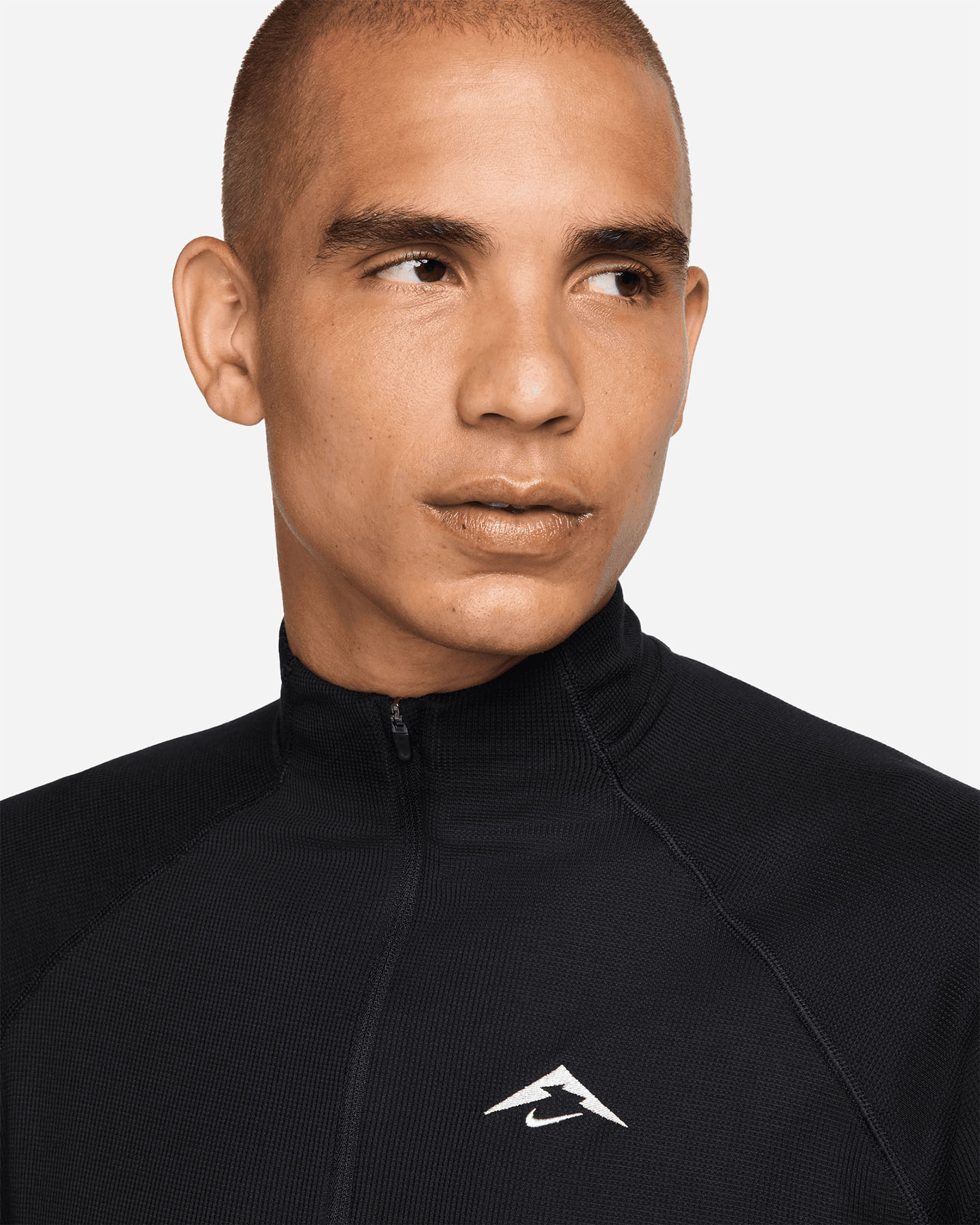 Maglia running NIKE TRAIL MIDLAYER LS M - Nero - 3 | Cisalfa Sport