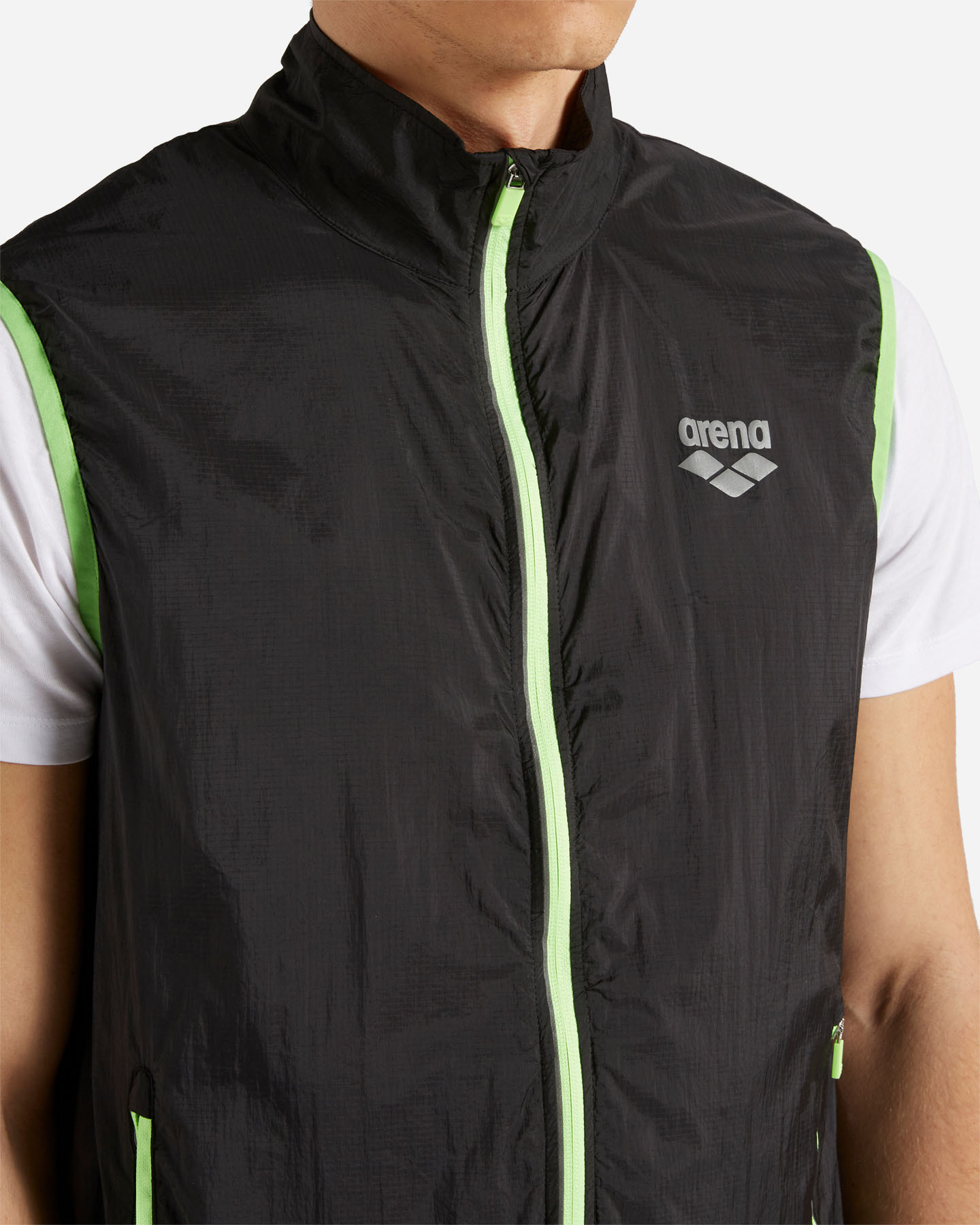 Giacca running ARENA BREATH M - Nero - 4 | Cisalfa Sport