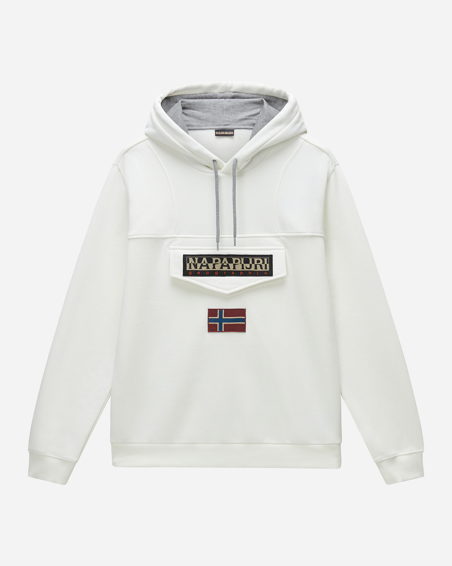 Felpa NAPAPIJRI BURGEE M - Bianco - 0 | Cisalfa Sport