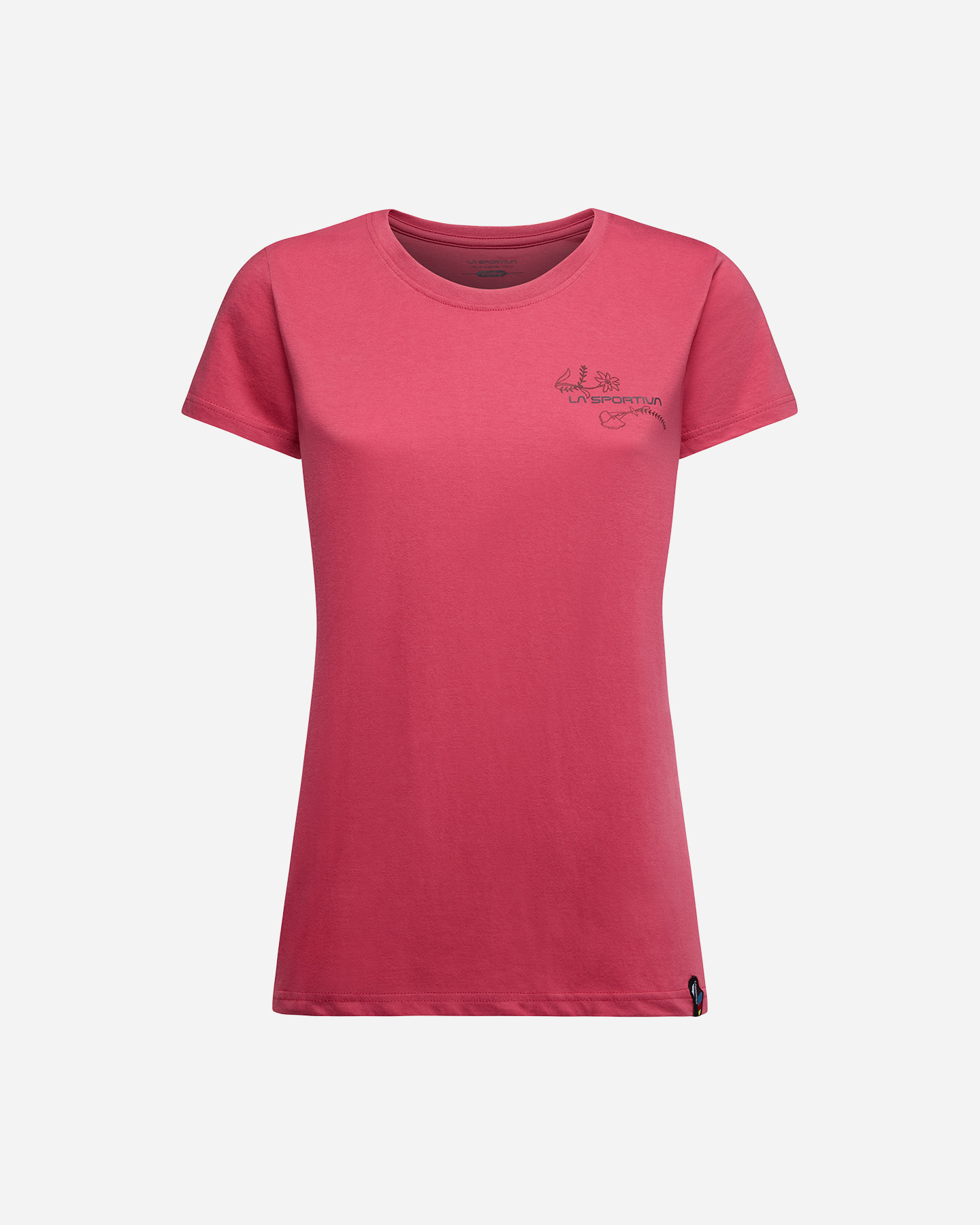 T-shirt LA SPORTIVA CLIMB FLOWER W - Rosa - 0 | Cisalfa Sport