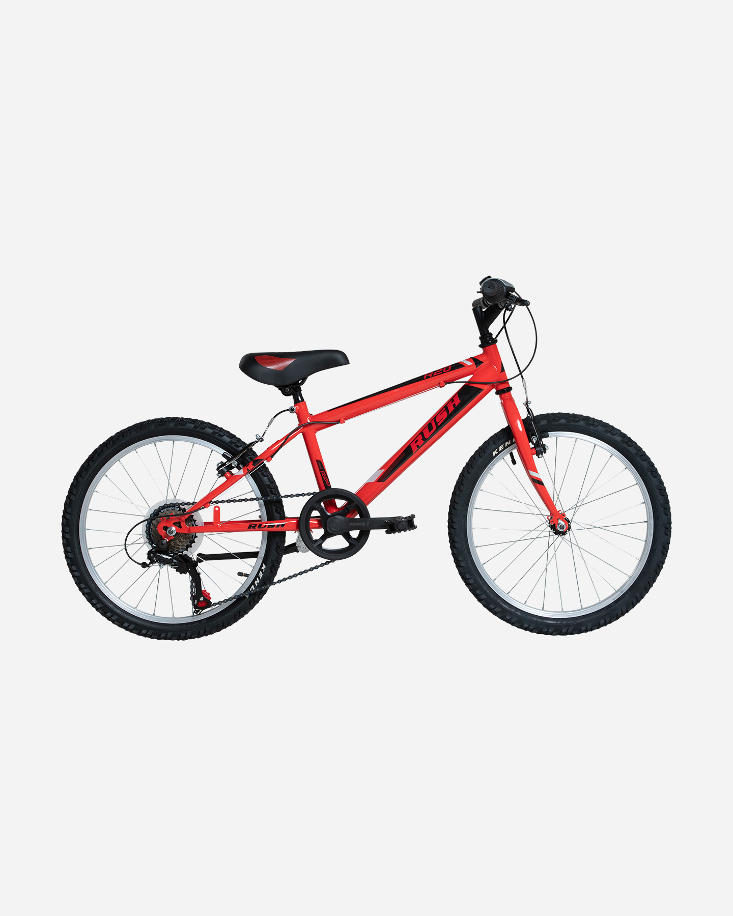 Bici junior RUSH M BIKE RUSH 20 JR - Rosso - 0 | Cisalfa Sport