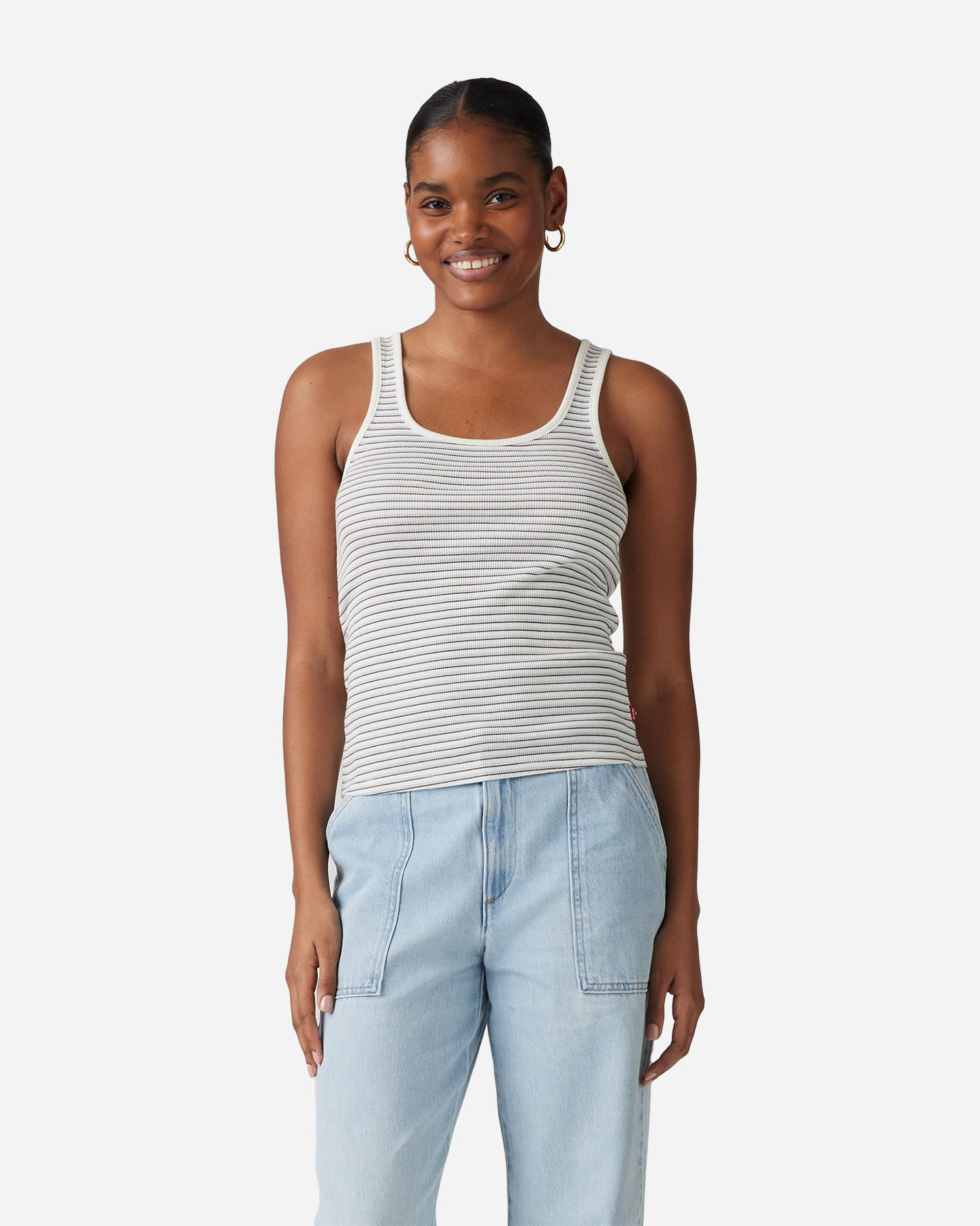 Canotta LEVI'S RIB STRIPE W - Blu - 2 | Cisalfa Sport