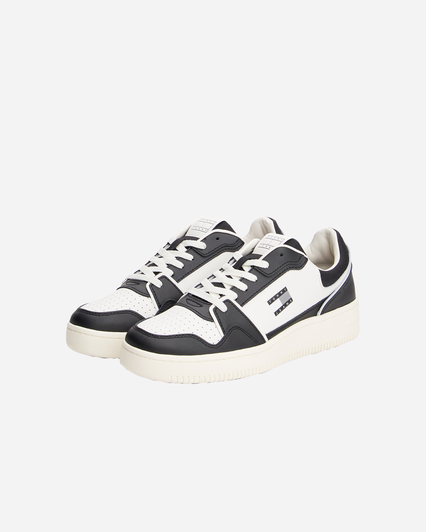 Scarpe sneakers TOMMY HILFIGER RETRO BASKET M - Nero - 1 | Cisalfa Sport