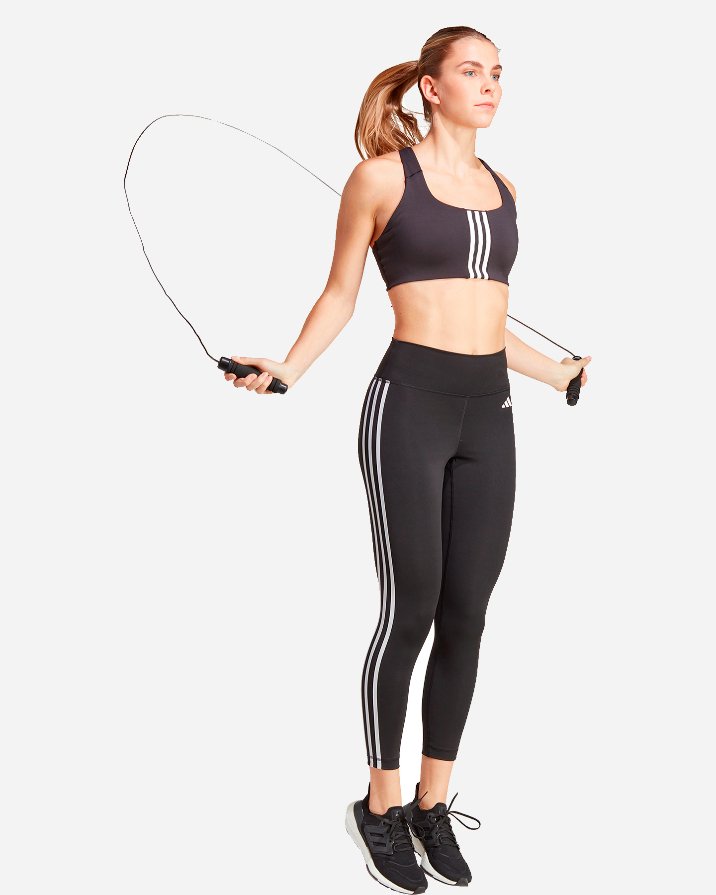 Leggings ADIDAS 3STRIPES W - Nero - 3 | Cisalfa Sport