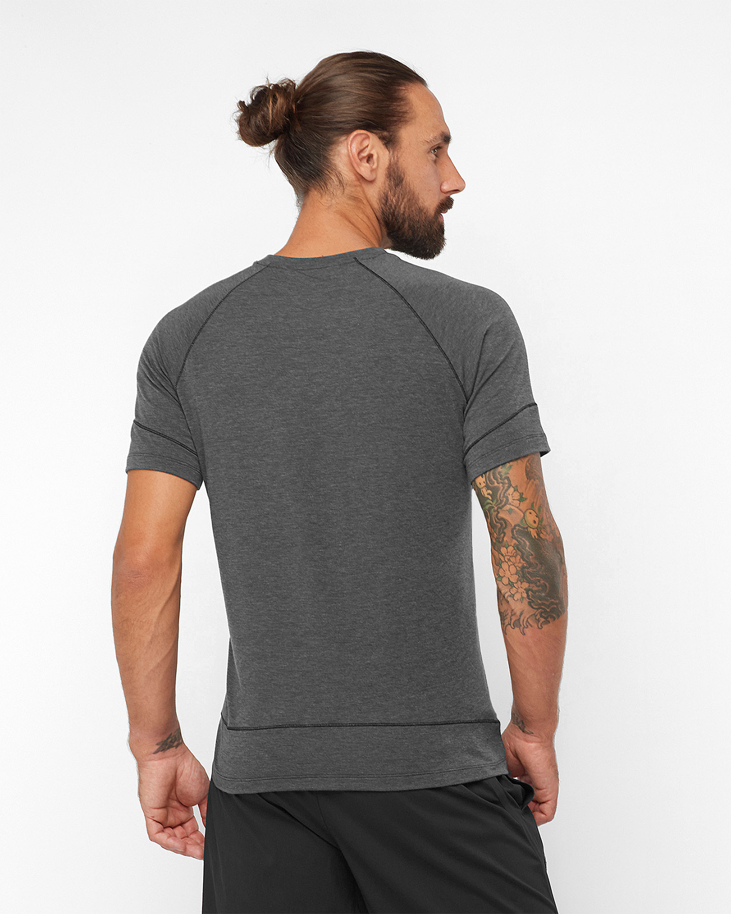 T-shirt SALOMON RUNLIFE M - Nero - 3 | Cisalfa Sport