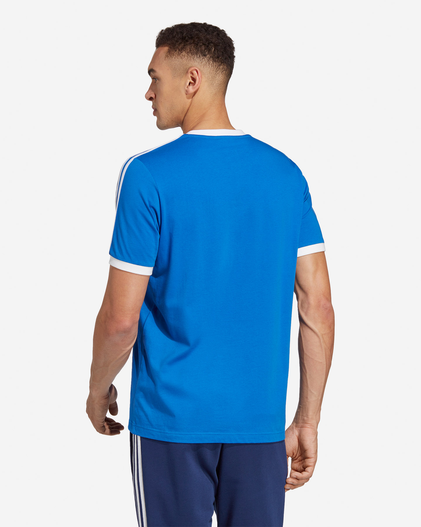 Abbigliamento calcio ufficiale ADIDAS FIGC DNA 3STRIPES M - Blu - 3 | Cisalfa Sport