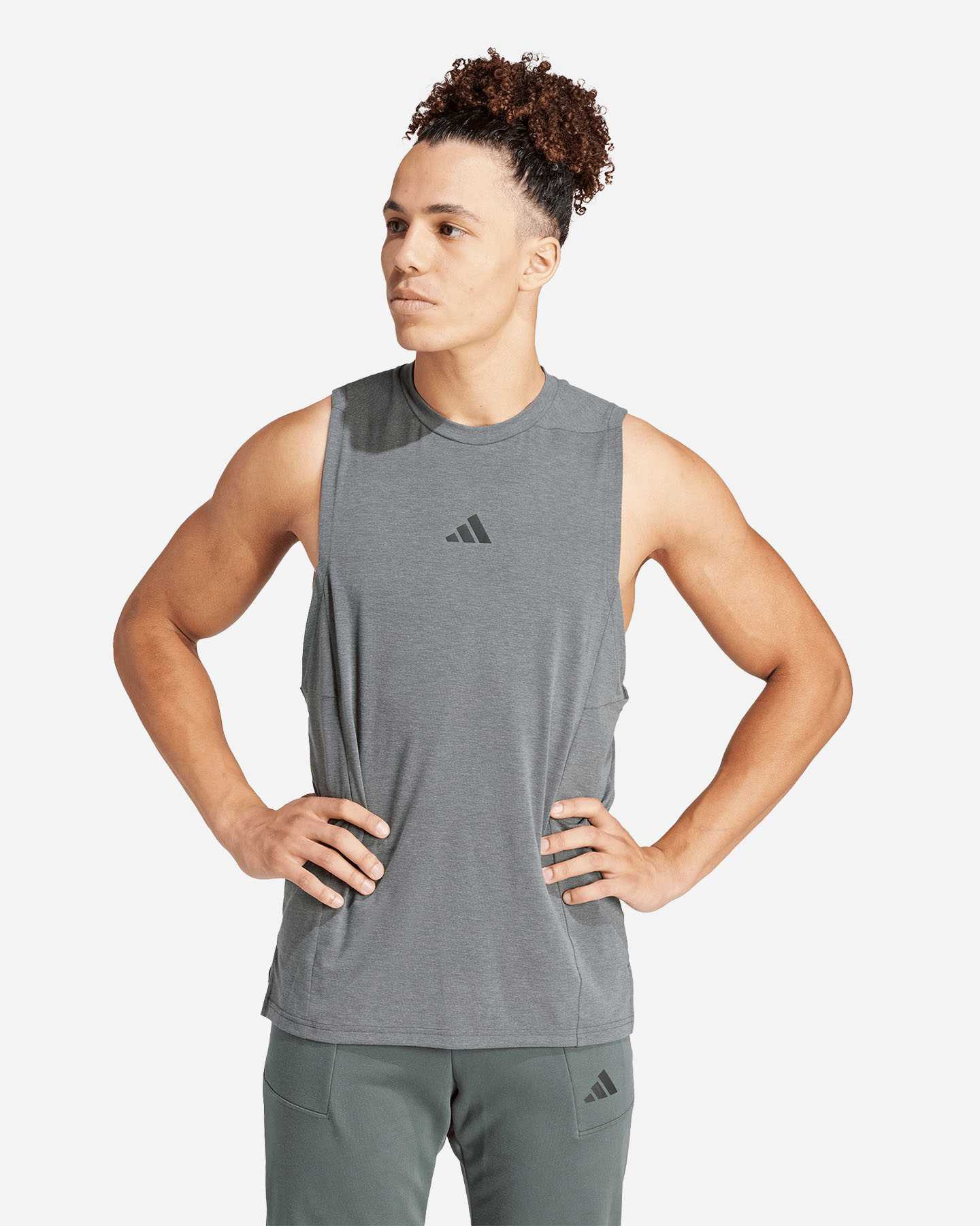 Canotta training ADIDAS D4T M - Grigio - 1 | Cisalfa Sport