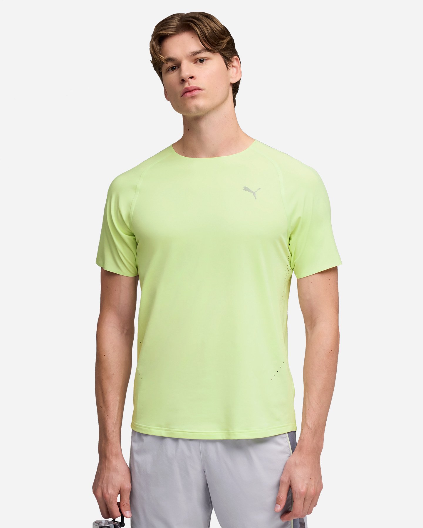 T-shirt running PUMA EVERYDAY CLOUDSPUN M - Giallo - 2 | Cisalfa Sport