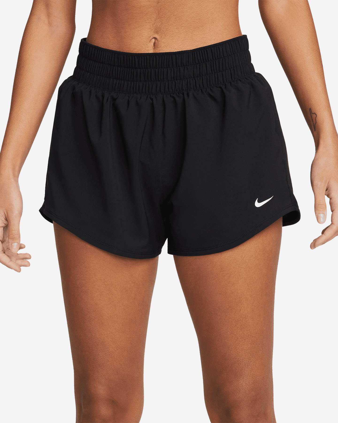 Short training NIKE DRI FIT 3IN W - Nero - 3 | Cisalfa Sport