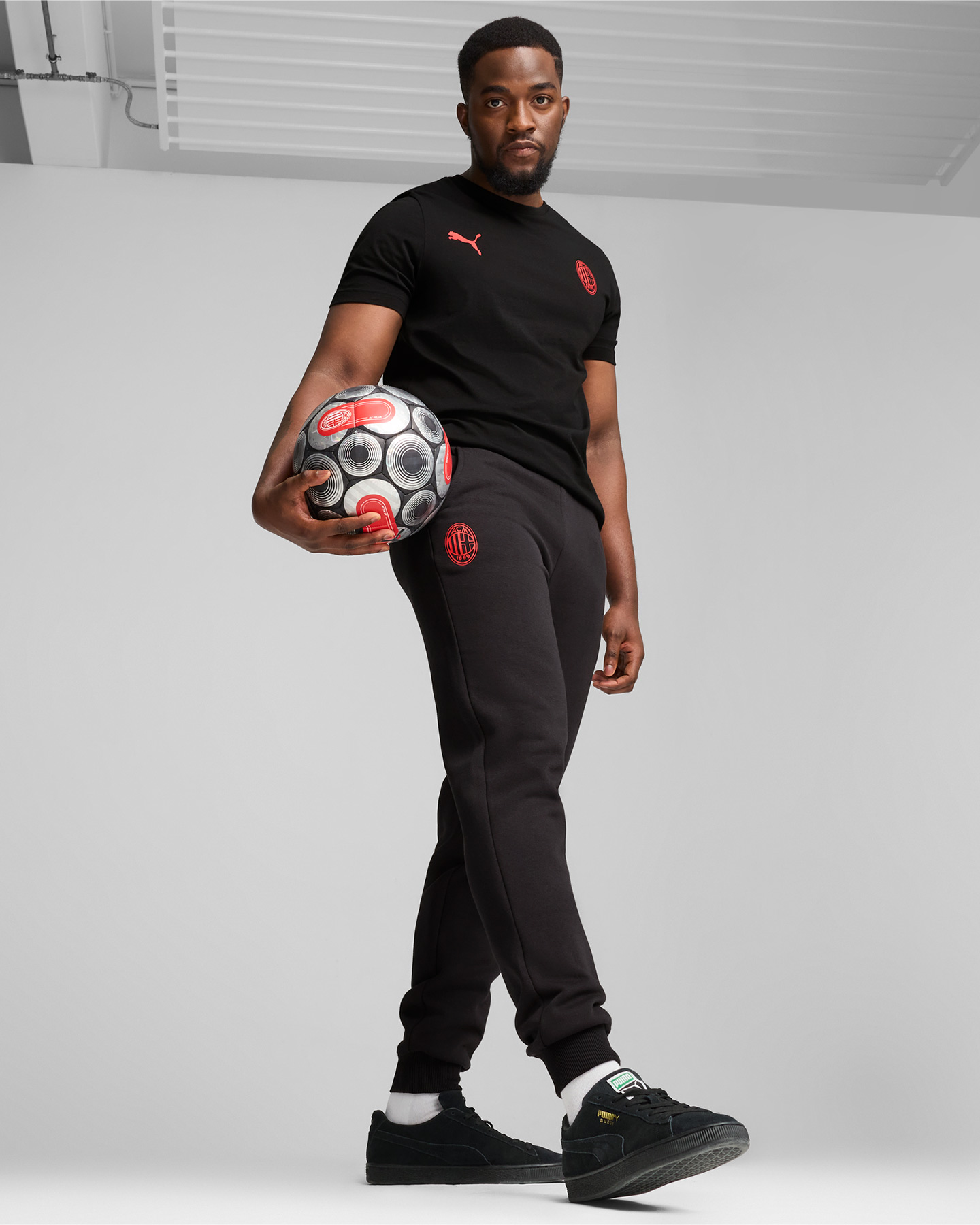 Abbigliamento calcio ufficiale PUMA MILAN ESSENTIALS M - Nero - 2 | Cisalfa Sport