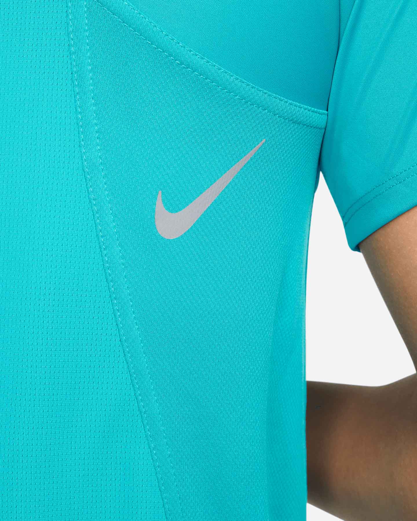 T-shirt running NIKE FAST DRI FIT W - Azzurro - 4 | Cisalfa Sport