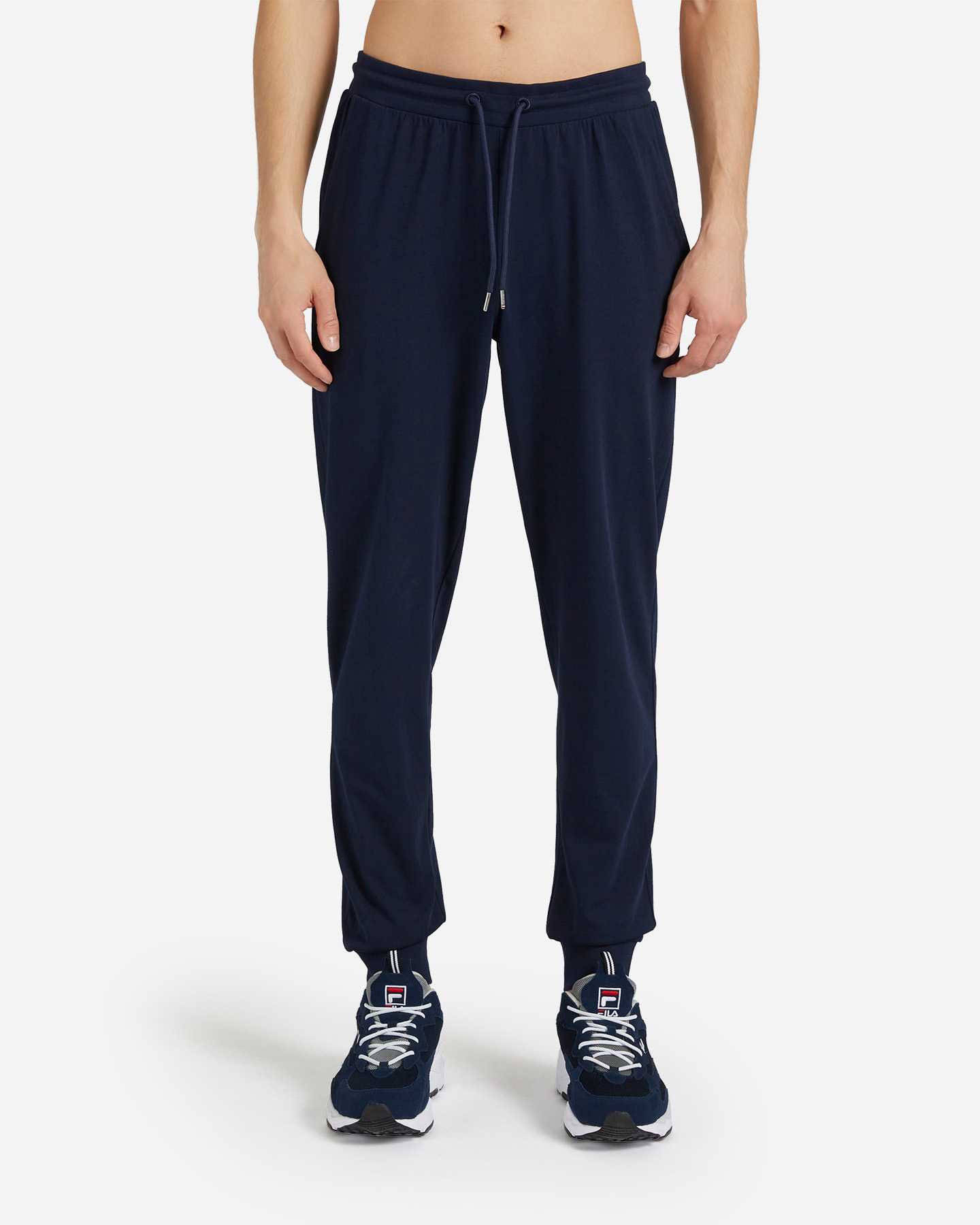 Pantalone FILA BASIC M - Blu - 0 | Cisalfa Sport