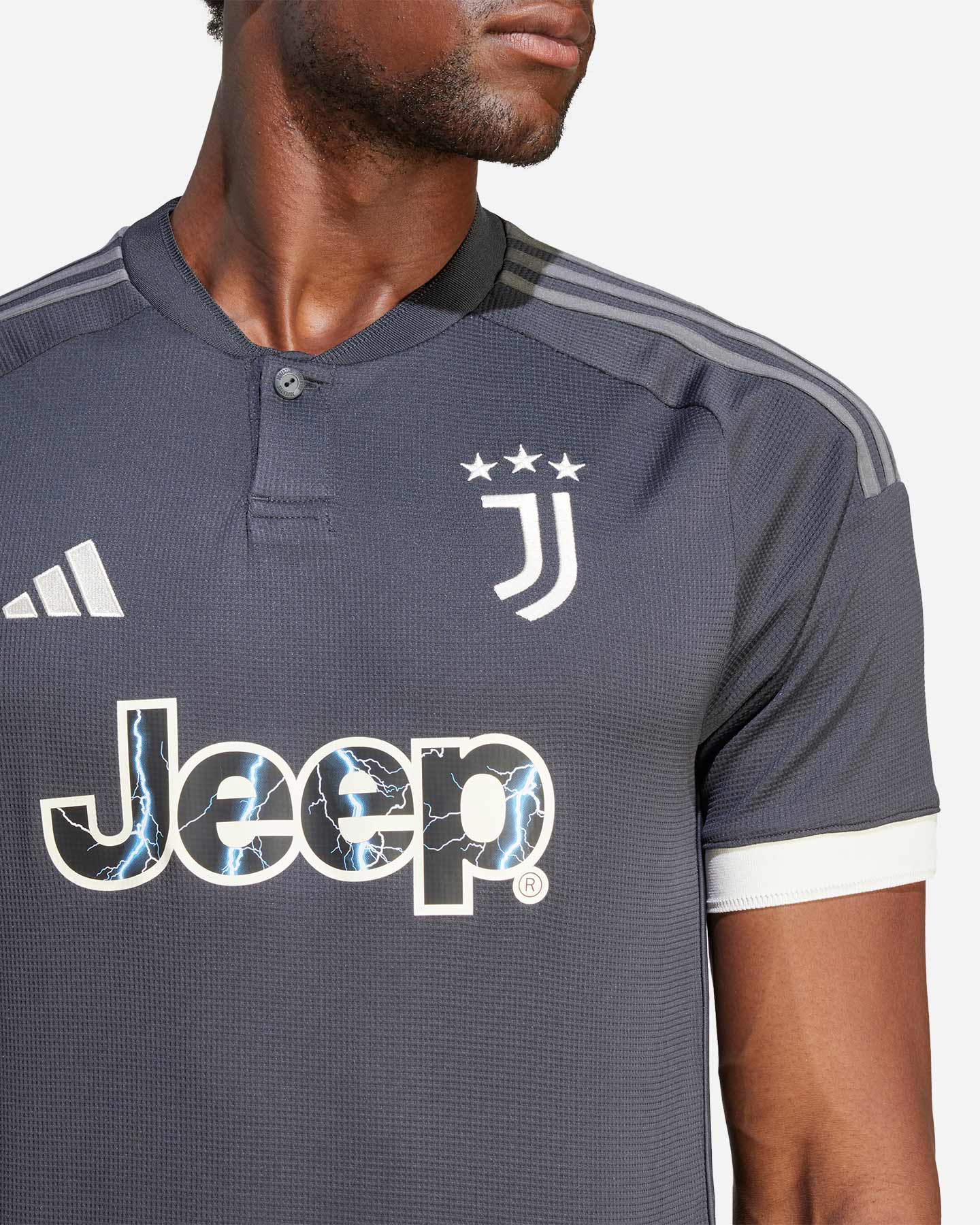 Maglia calcio ufficiale ADIDAS JUVENTUS 3RD 23-24 M - Antracite - 5 | Cisalfa Sport