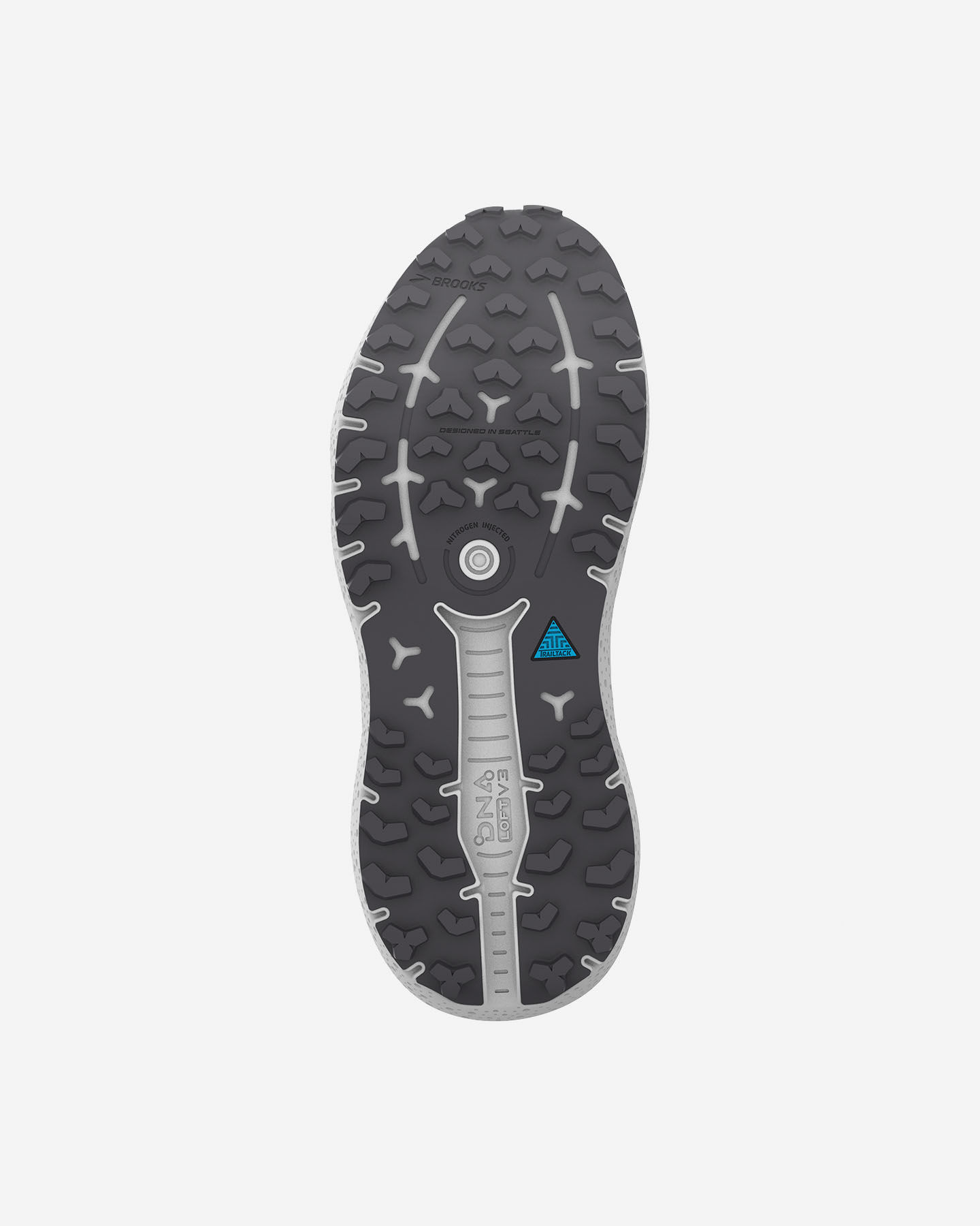 Scarpe trail BROOKS CALDERA 6 W - Viola - 3 | Cisalfa Sport