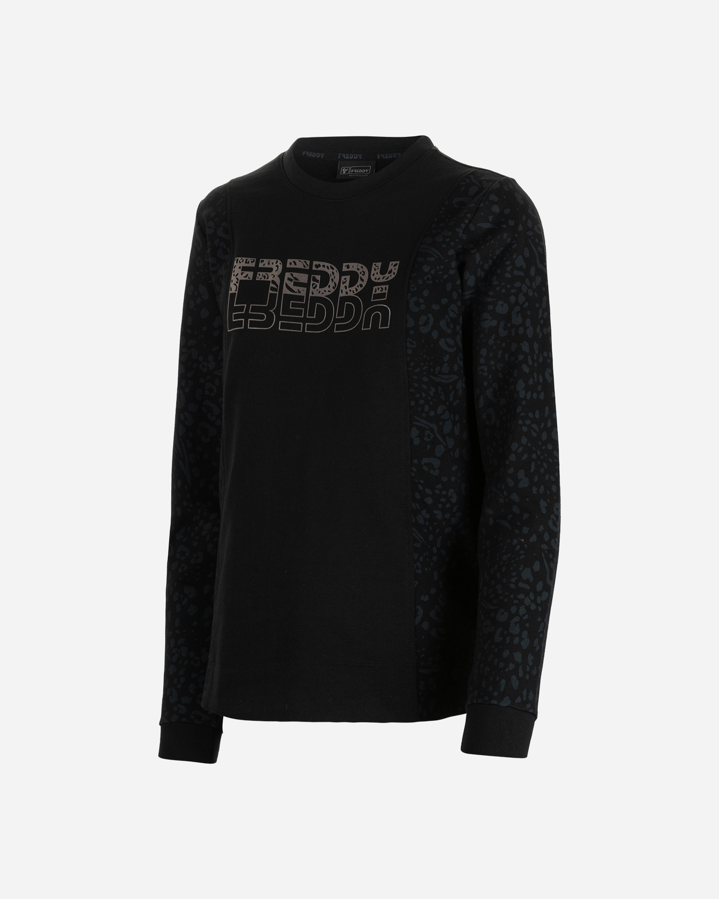 Felpa FREDDY AOP W - Nero - 0 | Cisalfa Sport