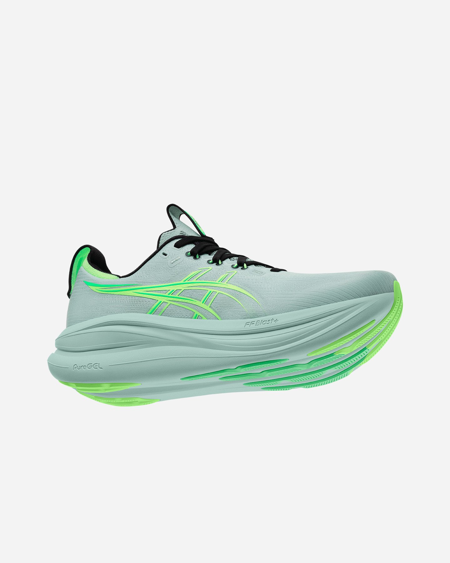 Scarpe running ASICS GEL-NIMBUS 28 M - Verde - 2 | Cisalfa Sport