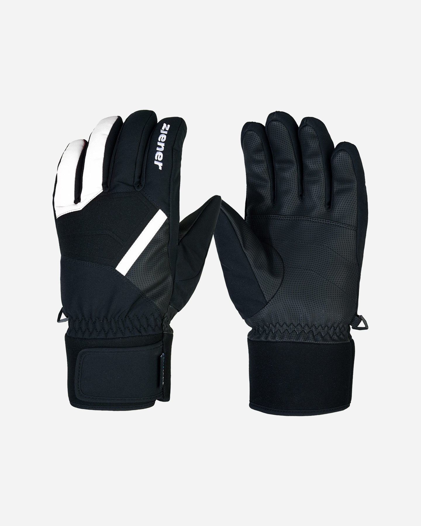 Guanti sci ZIENER BICOLOR M - Bianco - 0 | Cisalfa Sport