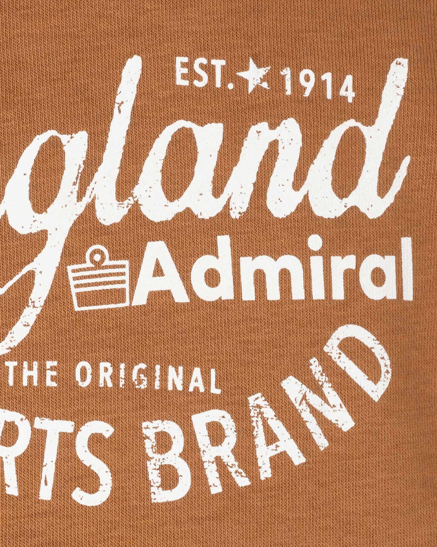 Felpa ADMIRAL VARSITY JR - Marrone - 2 | Cisalfa Sport