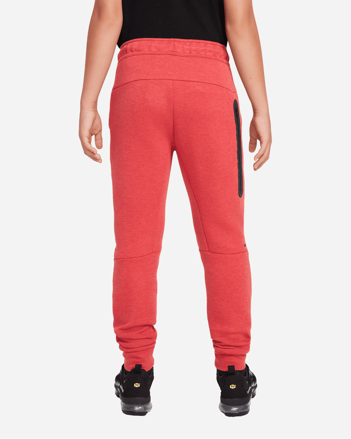Pantalone NIKE TECH FLEECE 2 JR - Rosso - 1 | Cisalfa Sport