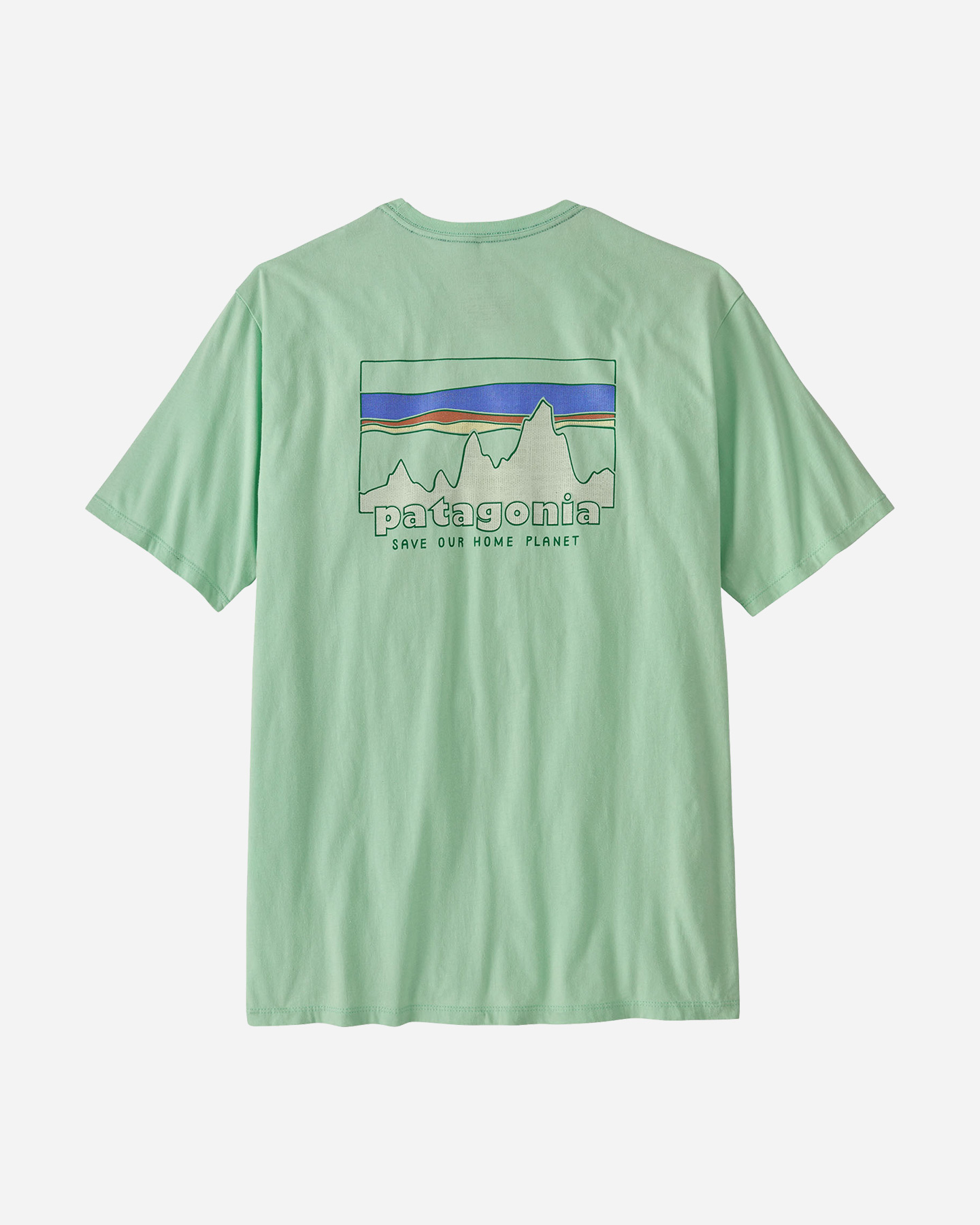 T-shirt PATAGONIA 73 SKYLINE ORGANIC M - Verde - 1 | Cisalfa Sport