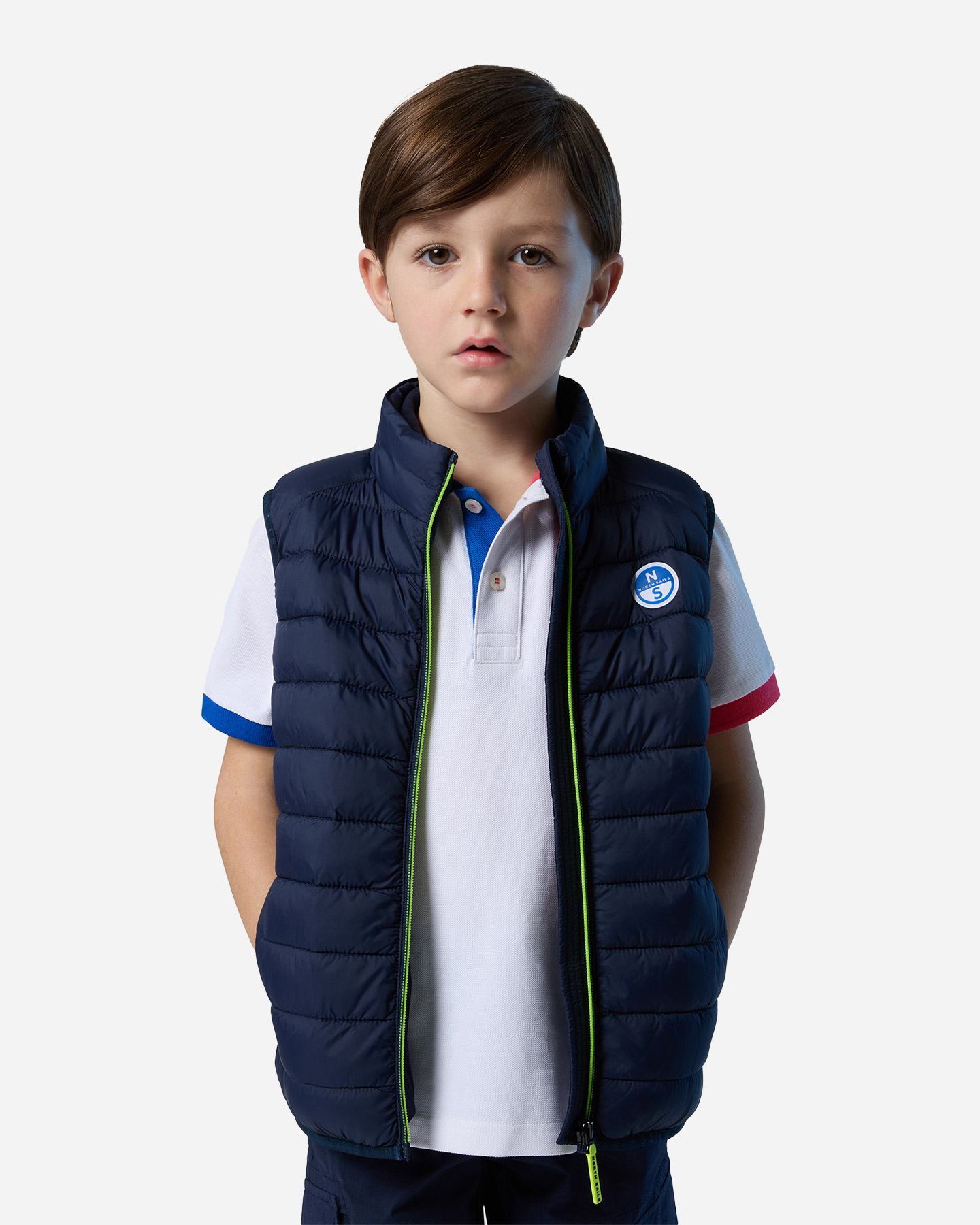 Gilet NORTH SAILS NYLON EXPLORER JR - Blu - 3 | Cisalfa Sport