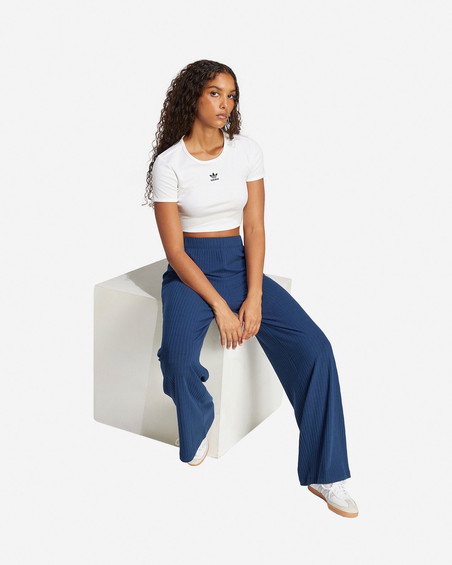 T-shirt ADIDAS ESSENTIALS W - Bianco - 3 | Cisalfa Sport