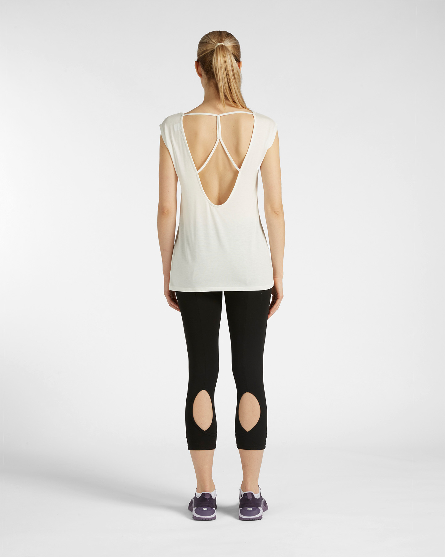 T-shirt training ARENA YOGA W - Bianco - 2 | Cisalfa Sport