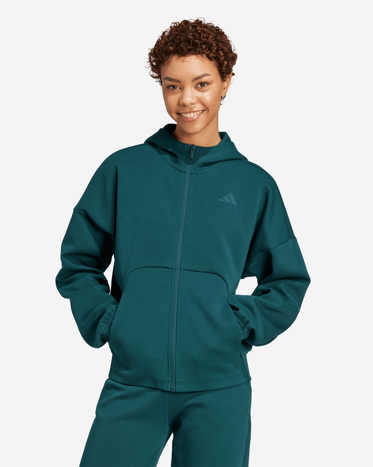 Felpa ADIDAS CLASSIC W - Verde - 1 | Cisalfa Sport