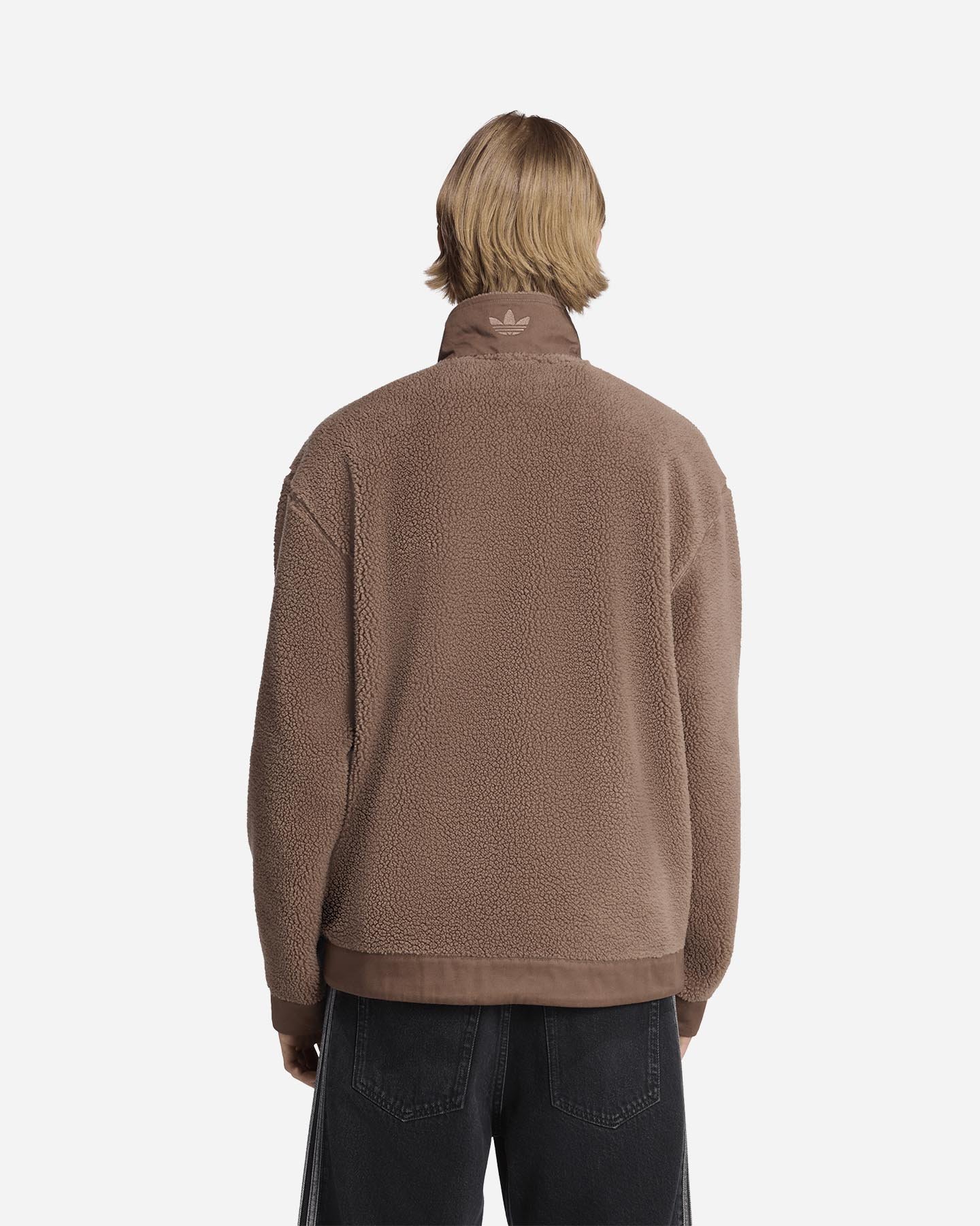 Felpa ADIDAS SHERPA M - Marrone - 2 | Cisalfa Sport