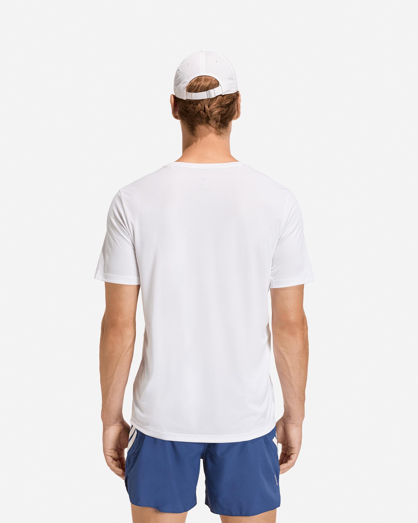 T-shirt running ADIDAS RUN ESSENTIALS M - Bianco - 2 | Cisalfa Sport