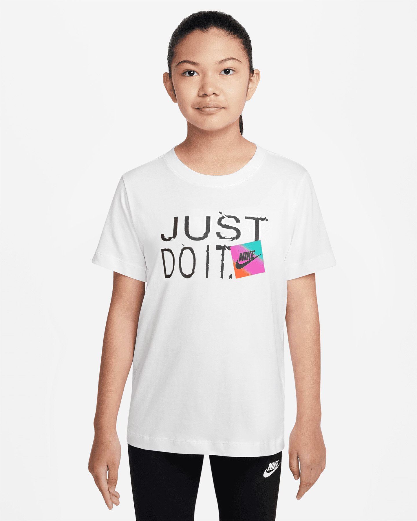 T-shirt NIKE RAINBOW JR - Bianco - 0 | Cisalfa Sport